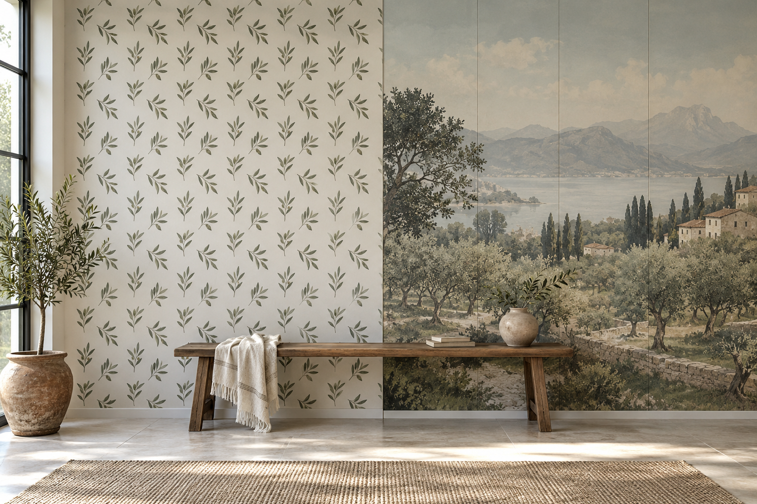 Mural Wallpaper vs Regular Wallpaper: What Is the Difference? — wallpaper mural design preview
