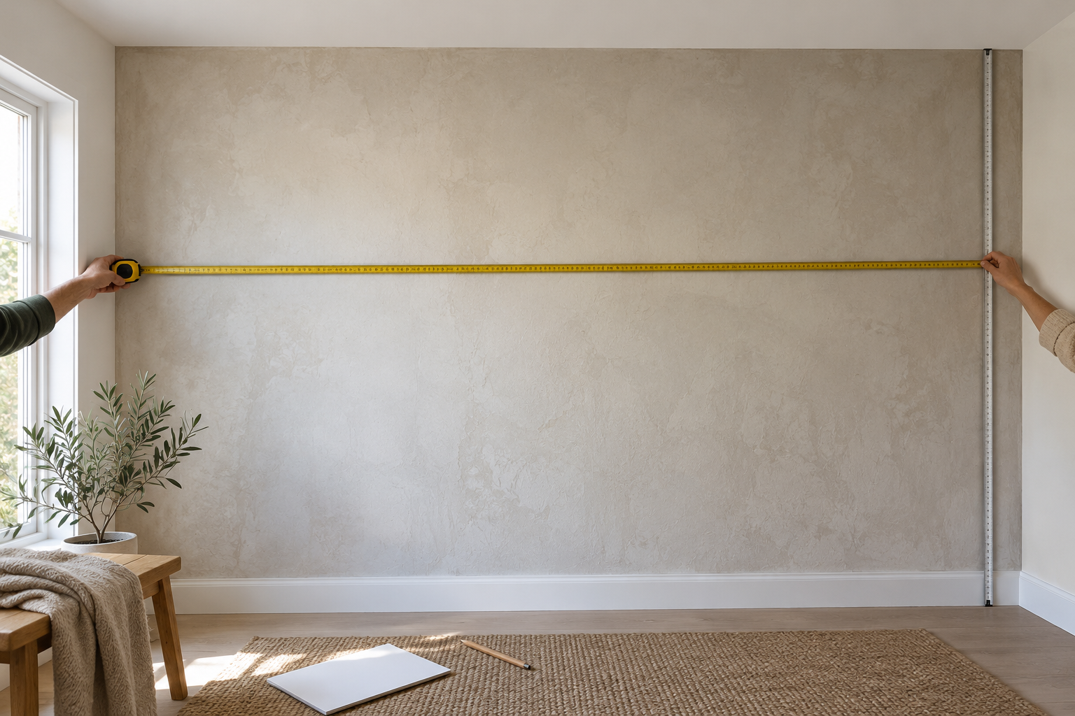 How to Measure Your Wall for a Mural Wallpaper Order — wallpaper mural design preview