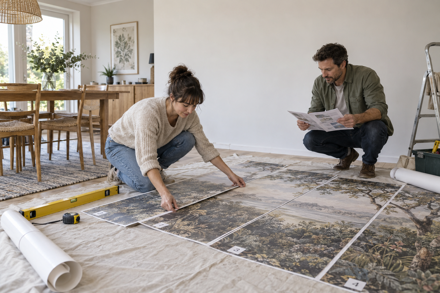Can You Install a Wallpaper Mural Yourself? DIY Decision Guide — wallpaper mural design preview