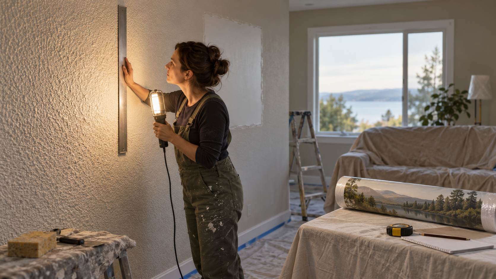 Can Mural Wallpaper Be Installed on Textured Walls? — wallpaper mural design preview