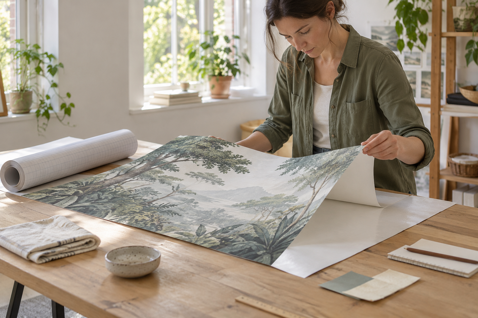 Is Mural Wallpaper Reusable? Repositioning, Removal, and Storage — wallpaper mural design preview