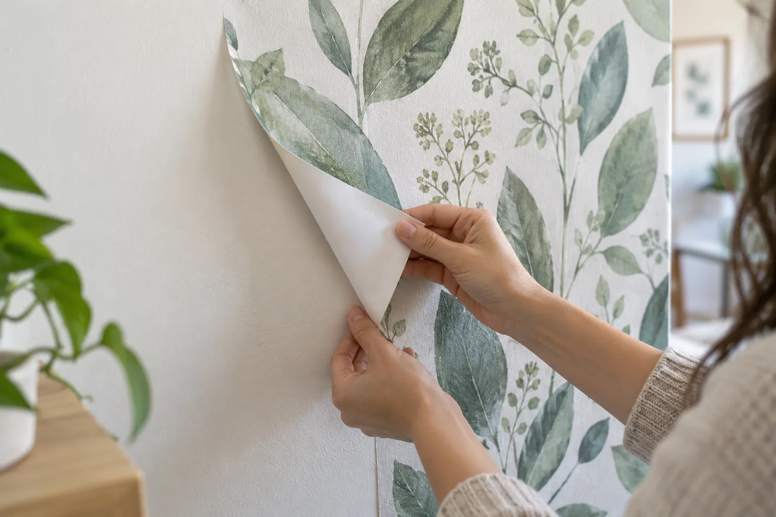 Is Peel-and-Stick Mural Wallpaper Really Removable? — wallpaper mural design preview, peel-and-stick finish