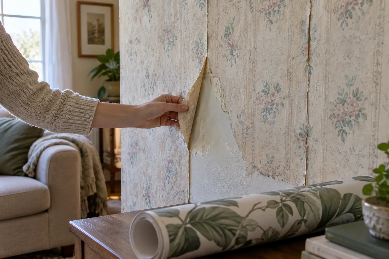 Can You Install a Mural Over Existing Wallpaper? — wallpaper mural design preview