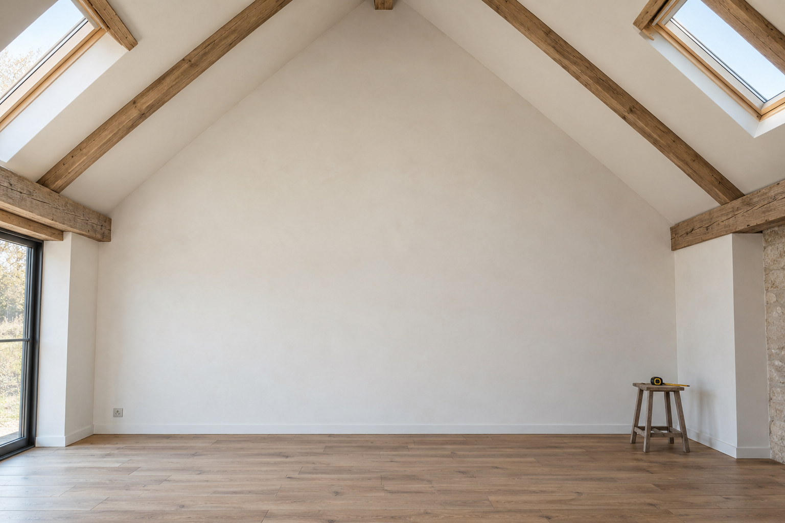 How to Measure a Sloping Wall for a Mural — wallpaper mural design preview