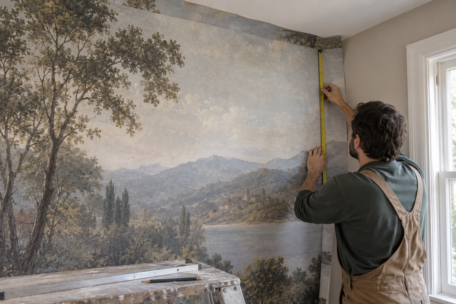 How Much Extra Mural Wallpaper Should You Allow for Trimming? — wallpaper mural design preview