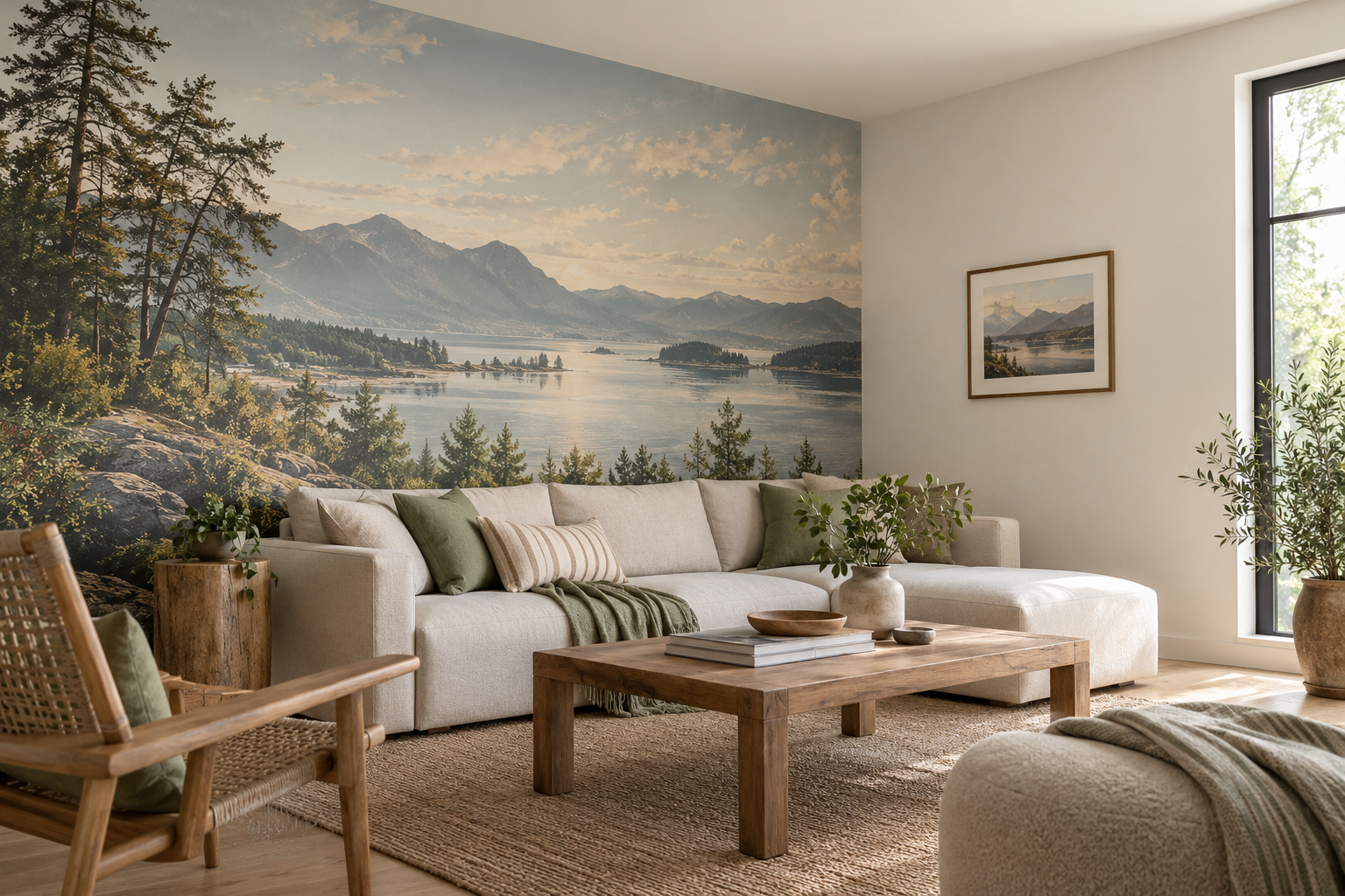 Mural Wallpaper or Framed Wall Art: Which Should You Choose? — wallpaper mural design preview