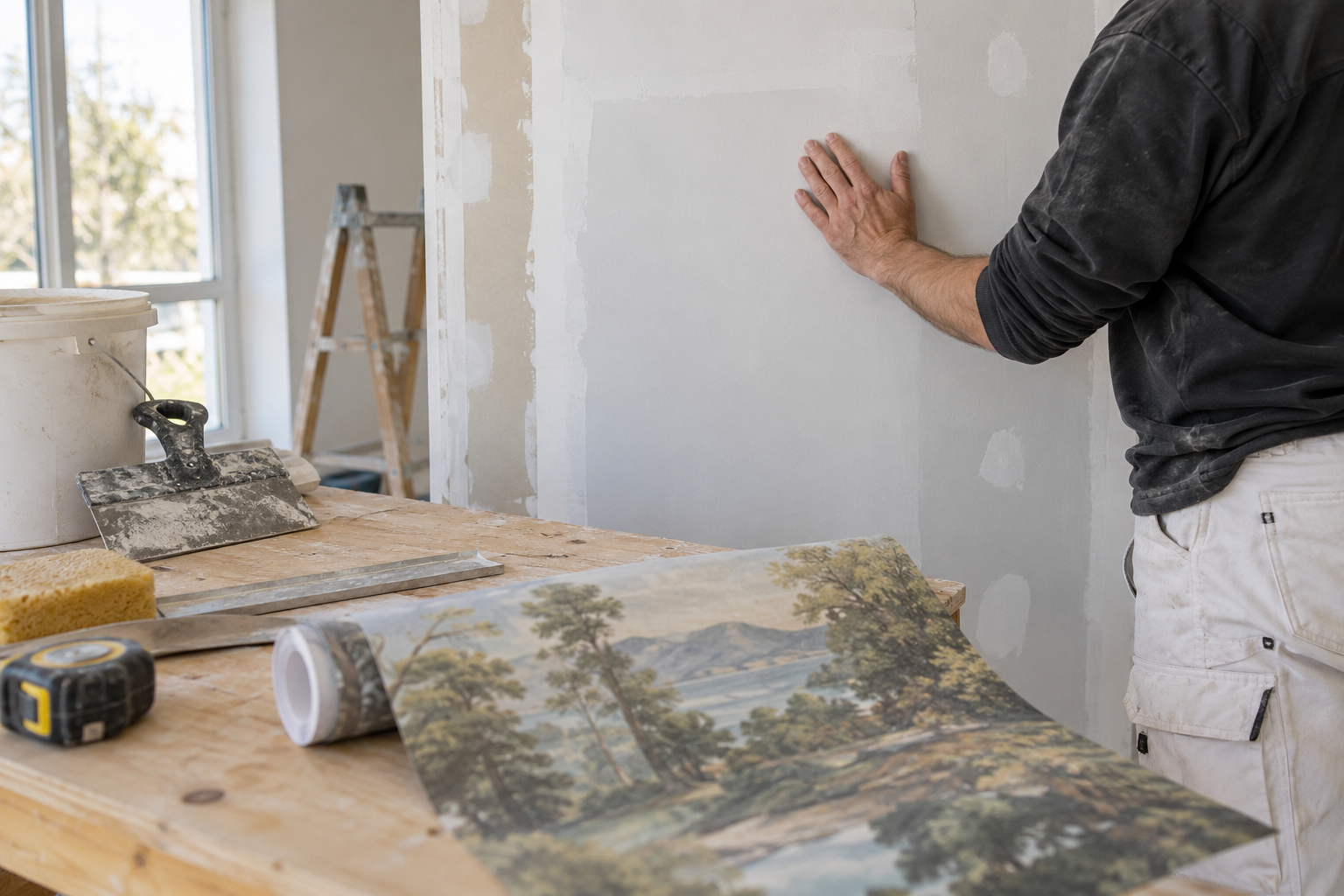 Can Mural Wallpaper Be Installed on Plasterboard? — wallpaper mural design preview