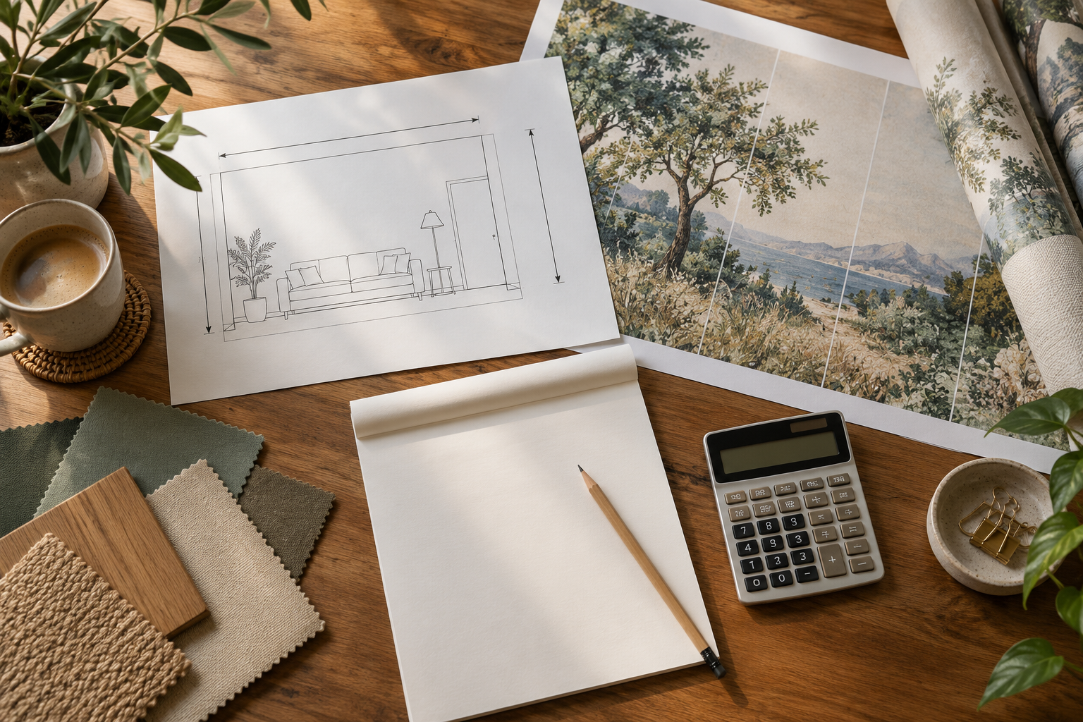 How Much Should You Budget for Mural Wallpaper? — wallpaper mural design preview