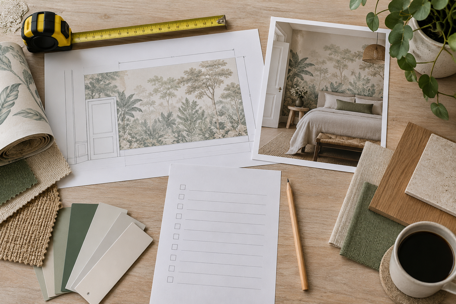 Mural Wallpaper Pre-Order Checklist — wallpaper mural design preview