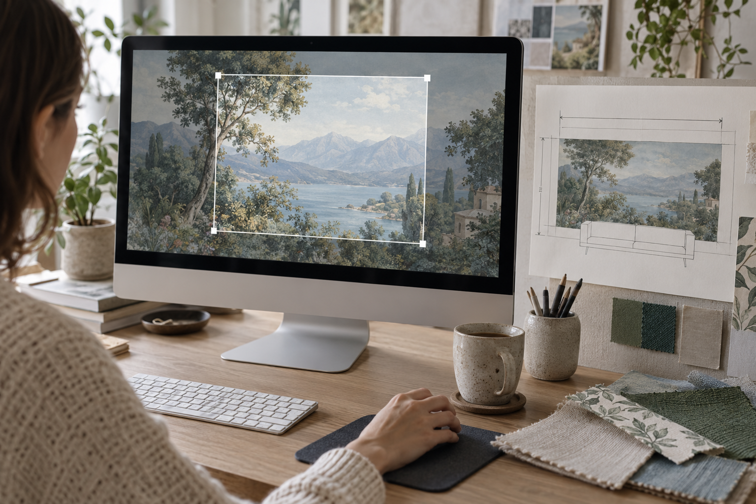 How Does a Mural Wallpaper Crop Preview Work? — wallpaper mural design preview