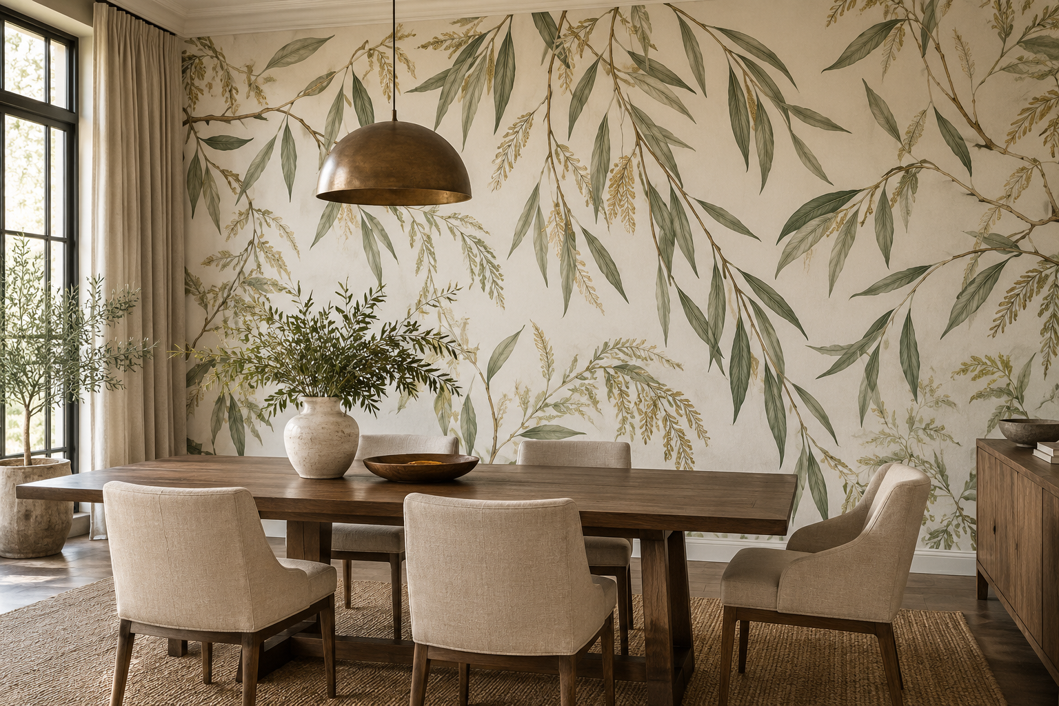 What to Look for in Botanical Mural Wallpaper — wallpaper mural design preview