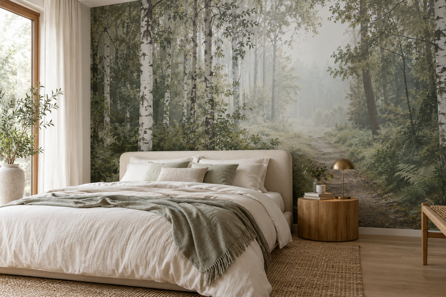 How to Choose Forest Mural Wallpaper — wallpaper mural design preview