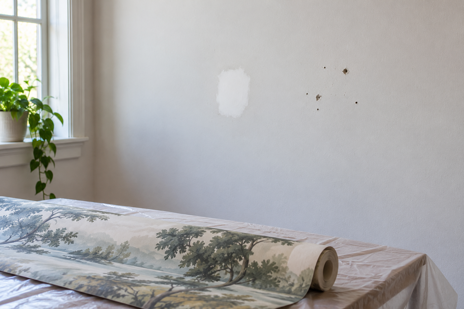 Should You Repair the Wall Before Installing a Mural? — wallpaper mural design preview