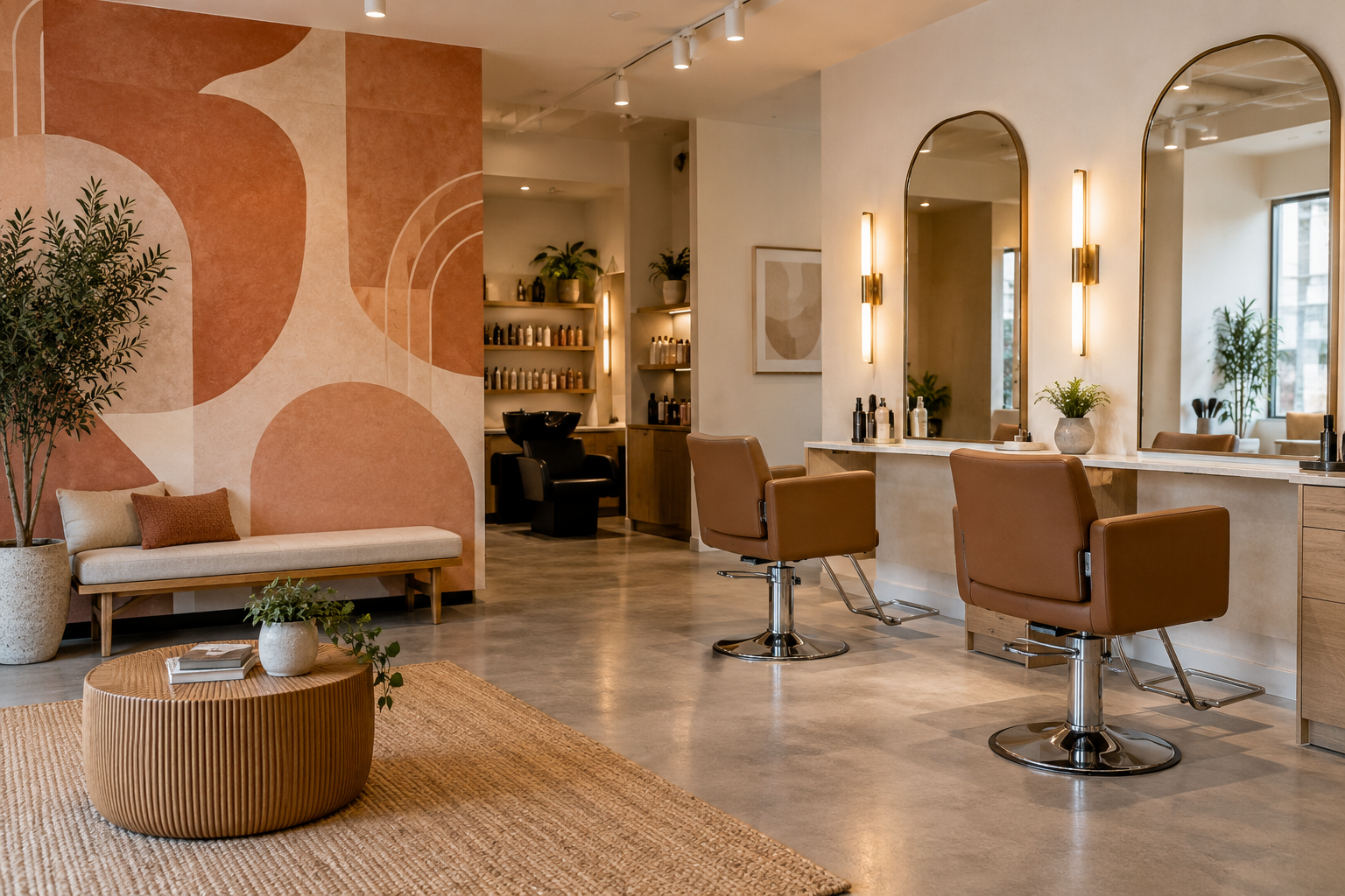 Can Mural Wallpaper Work in a Salon? — wallpaper mural design preview
