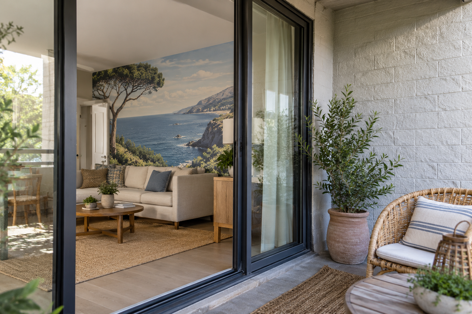 Can Mural Wallpaper Be Used on a Balcony Wall? — wallpaper mural design preview