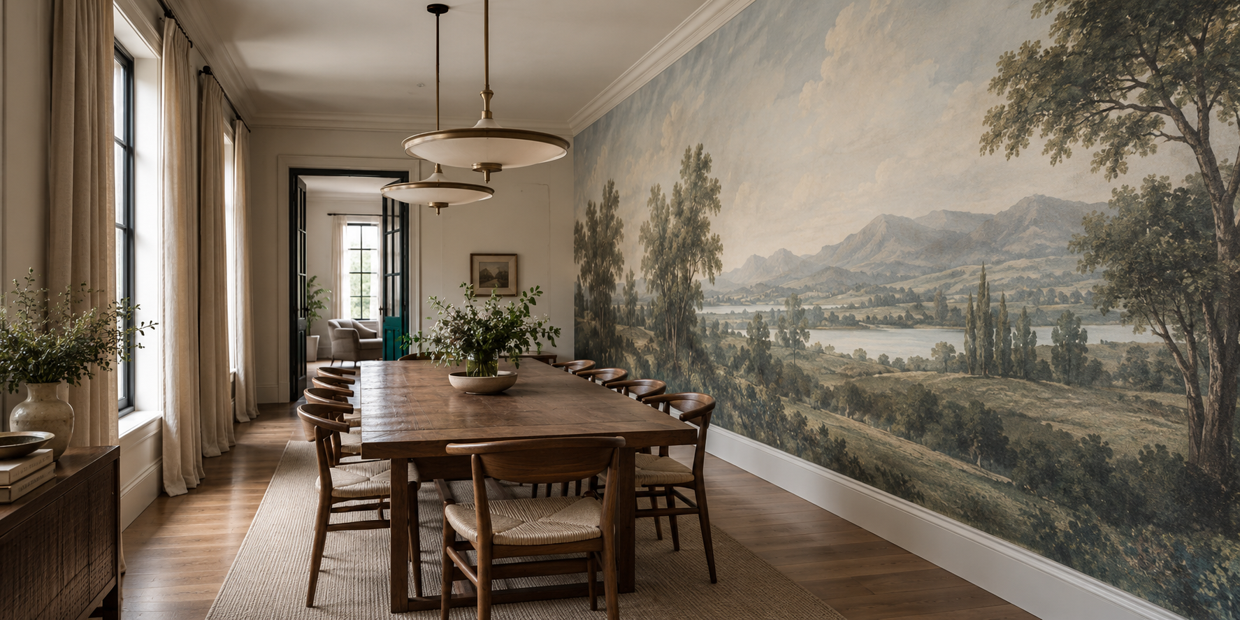 How Room Proportion Affects Mural Wallpaper Choice — wallpaper mural design preview