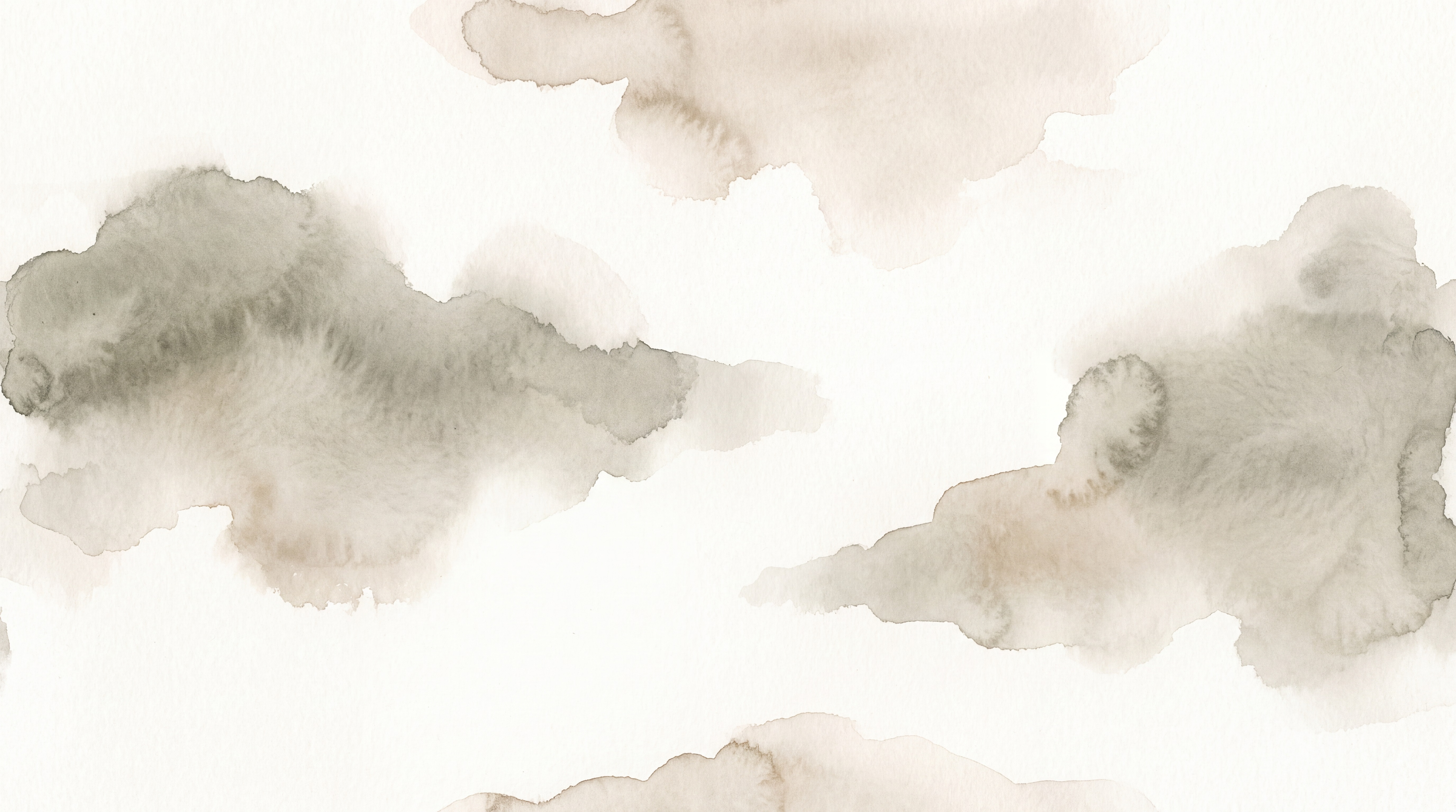 Sage Clouds Artful Wallpaper Mural, Peel-and-stick Finish