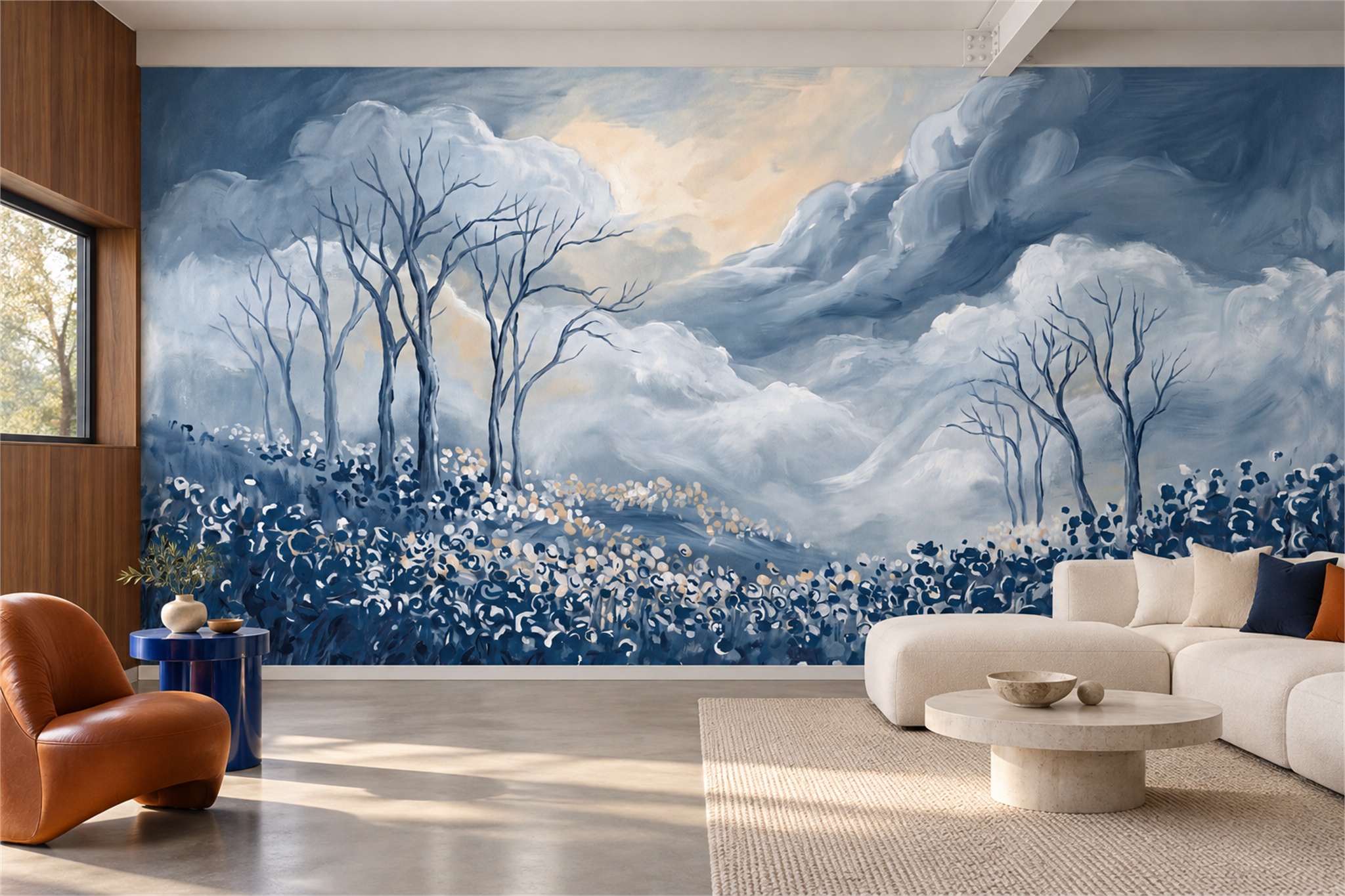 Can You Install a Wall Mural Yourself? — wallpaper mural design preview, peel-and-stick finish