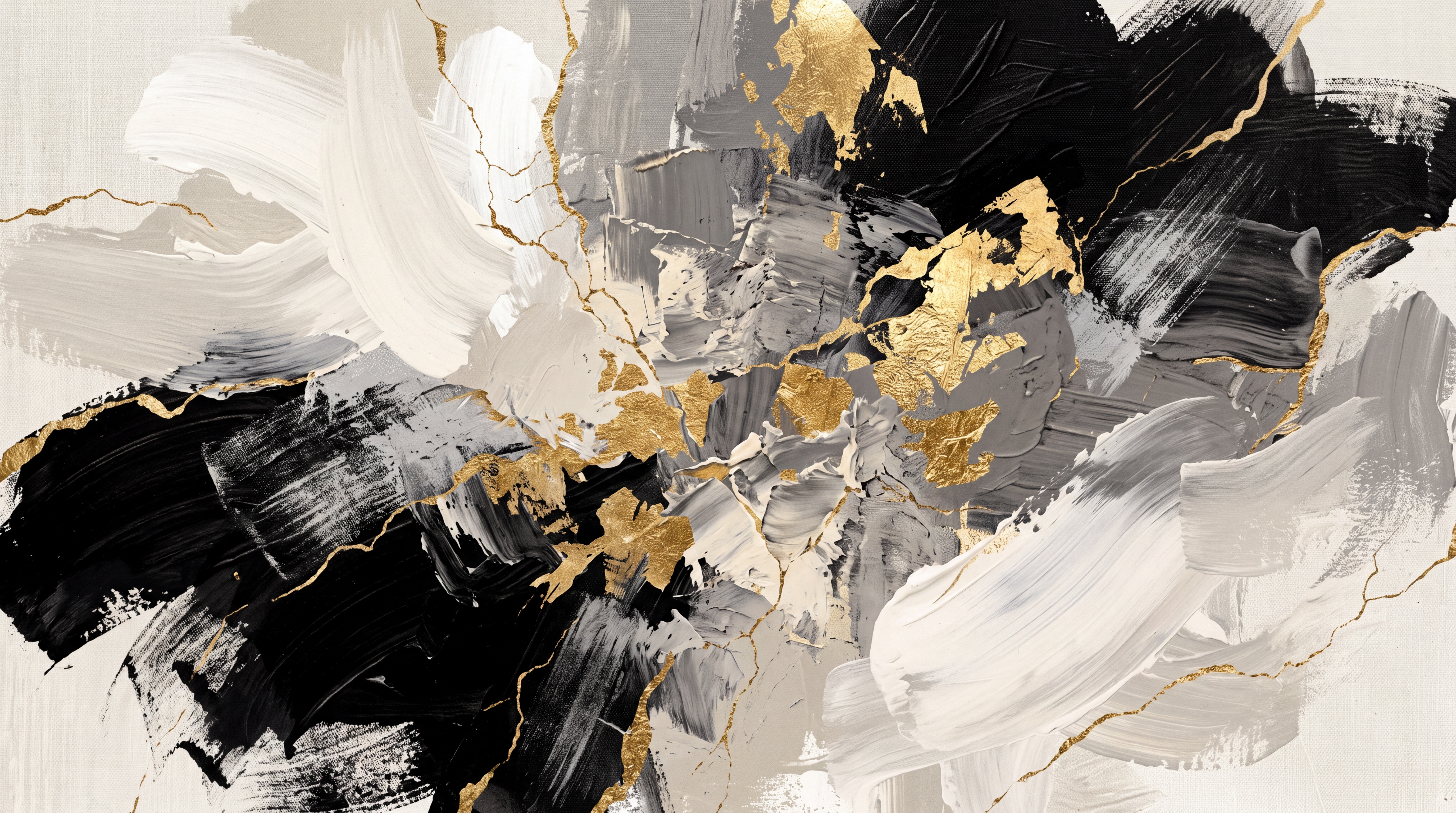 Black Marble Decorative Layered Wallpaper Mural Home-office-wallpaper-murals, Peel-and-stick Finish