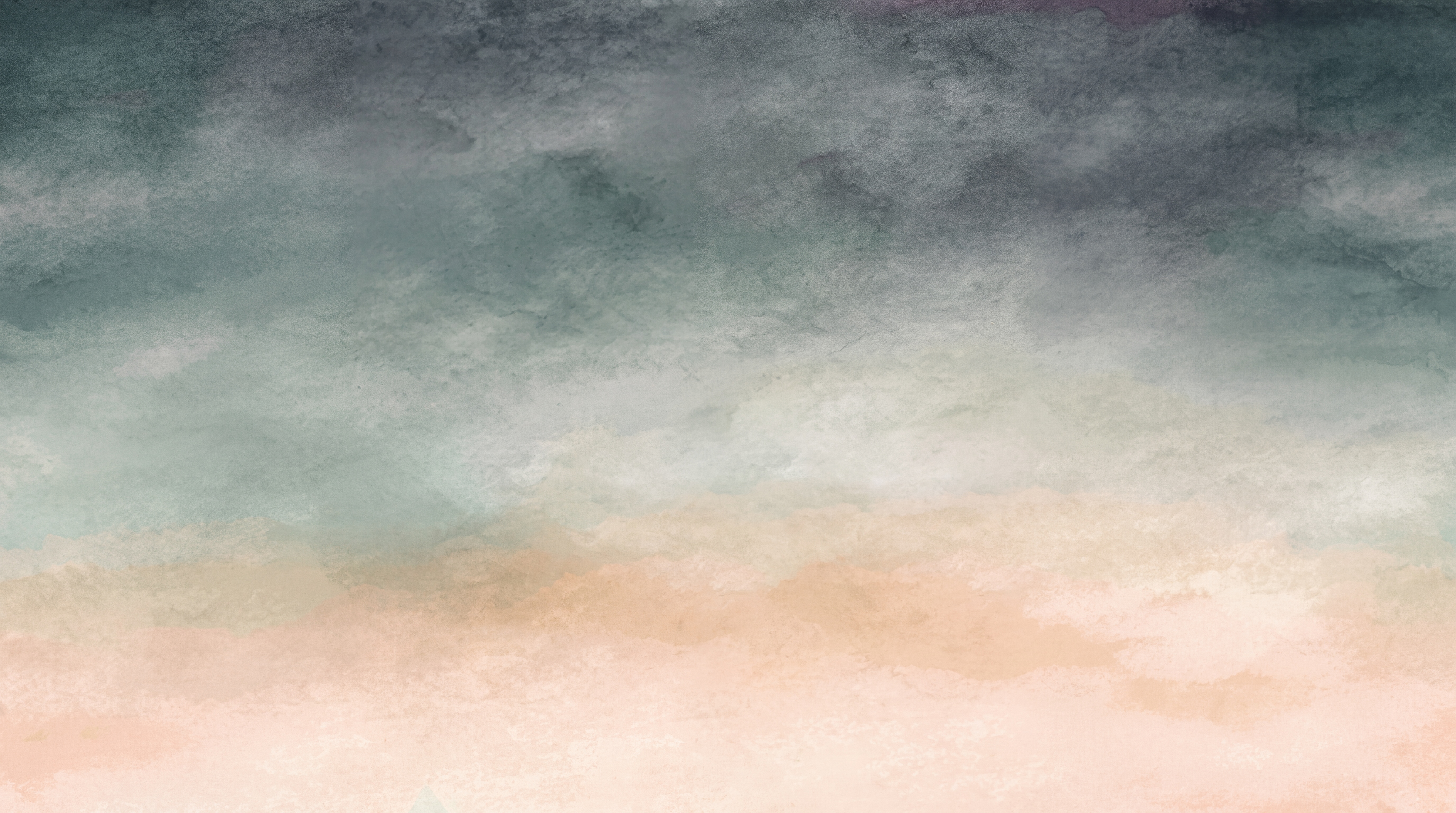 Peach Washed Artful Wallpaper Mural, Peel-and-stick Finish