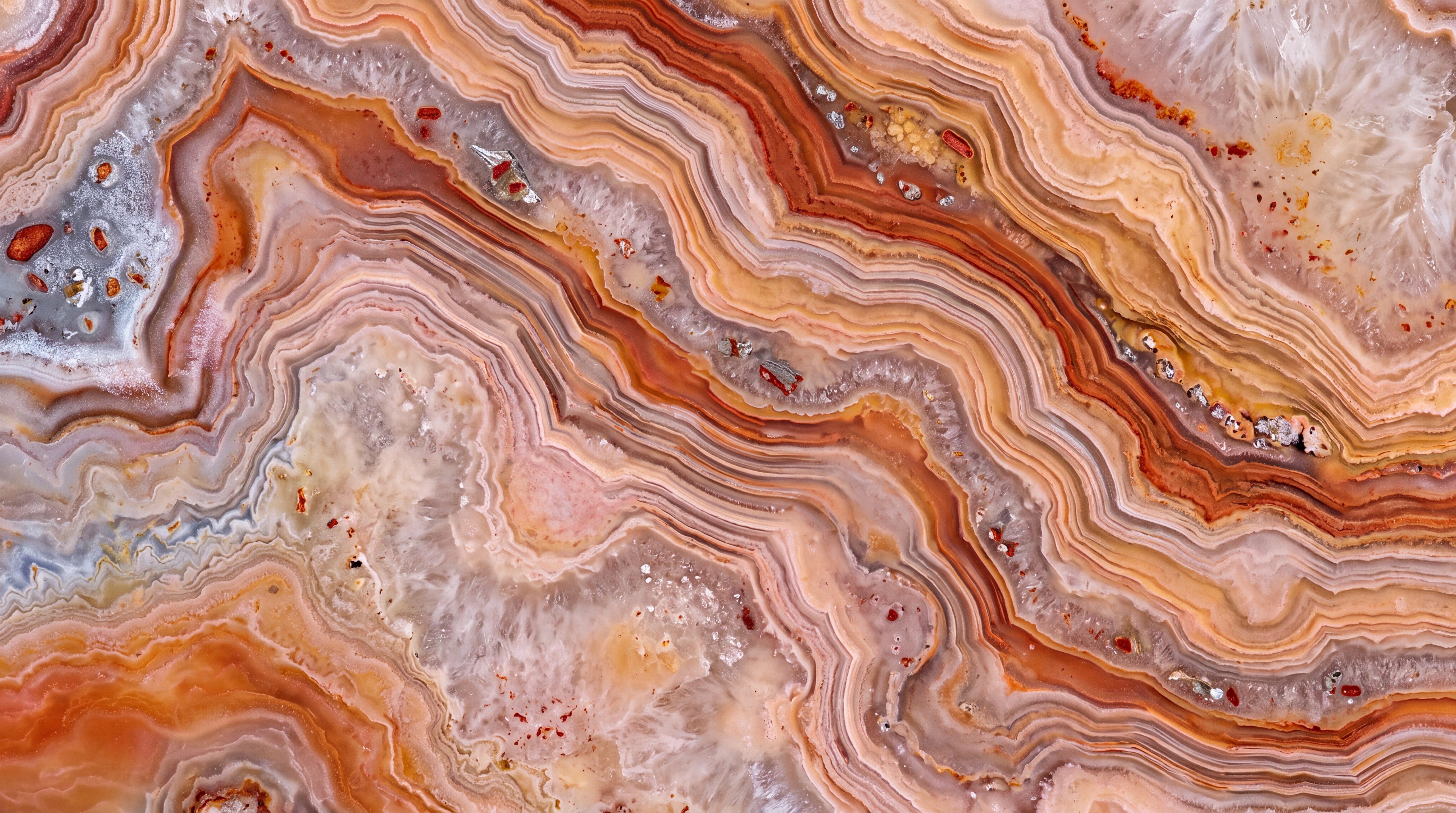 Coral Agate Decorative Wallpaper Mural Accent-wall-wallpaper-murals, Peel-and-stick Finish