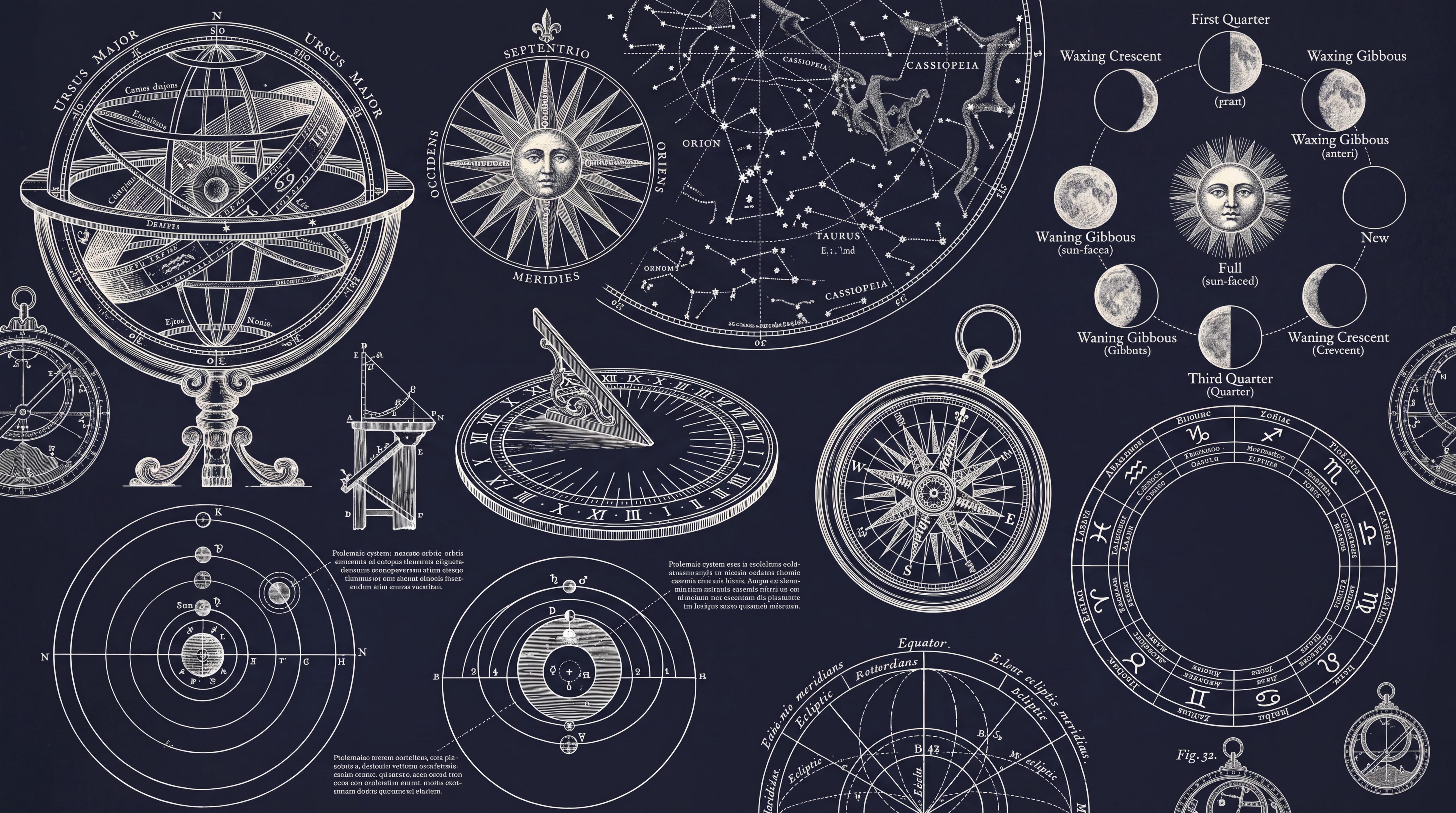 Navy Pattern Decorative Wallpaper Mural Layered Tones Wallpaper Mural, Peel-and-stick Finish
