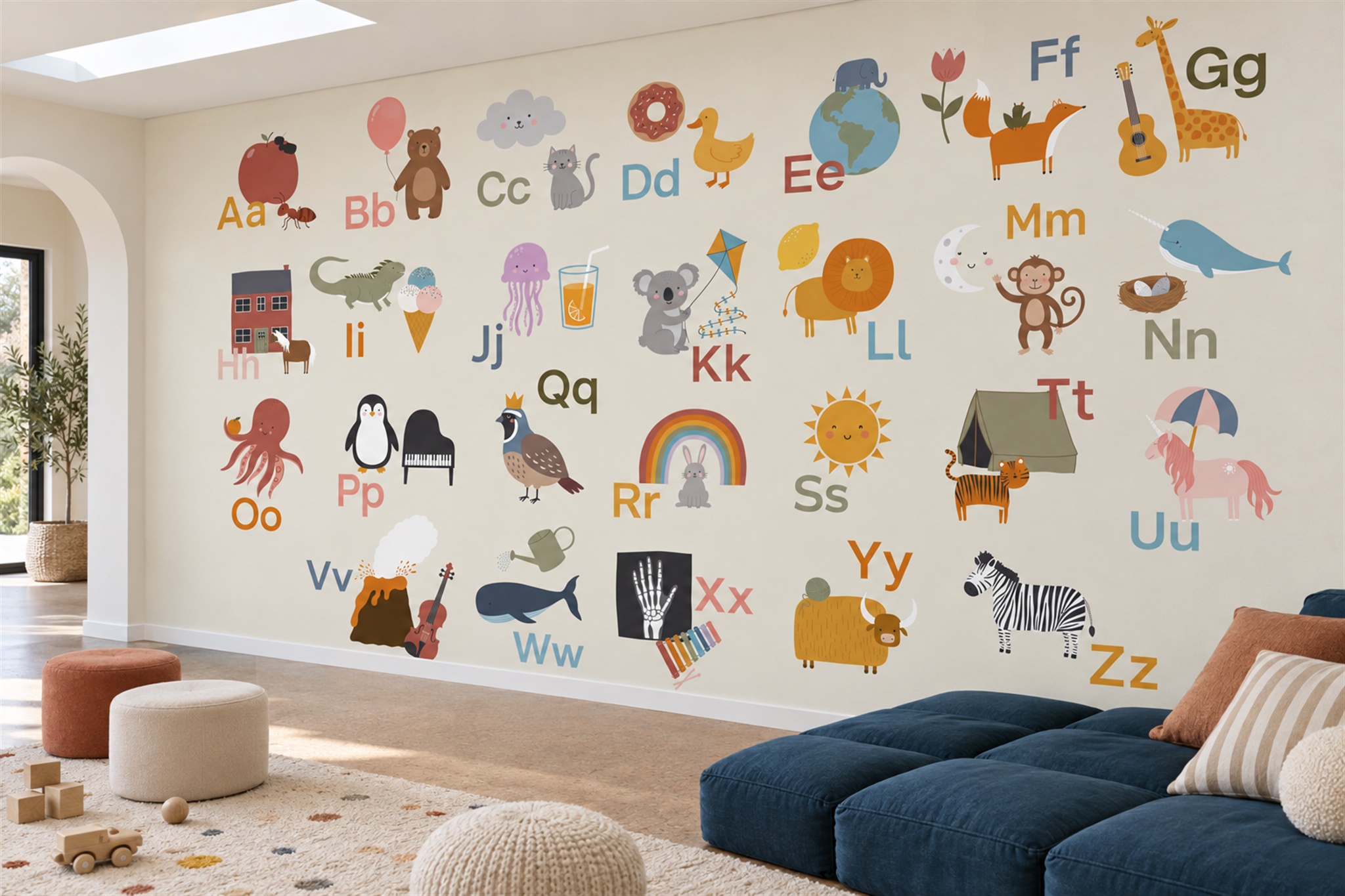 Beige Pattern Decorative Wallpaper Mural Layered Composition Wallpaper Nursery-wallpaper-murals, Peel-and-stick Finish