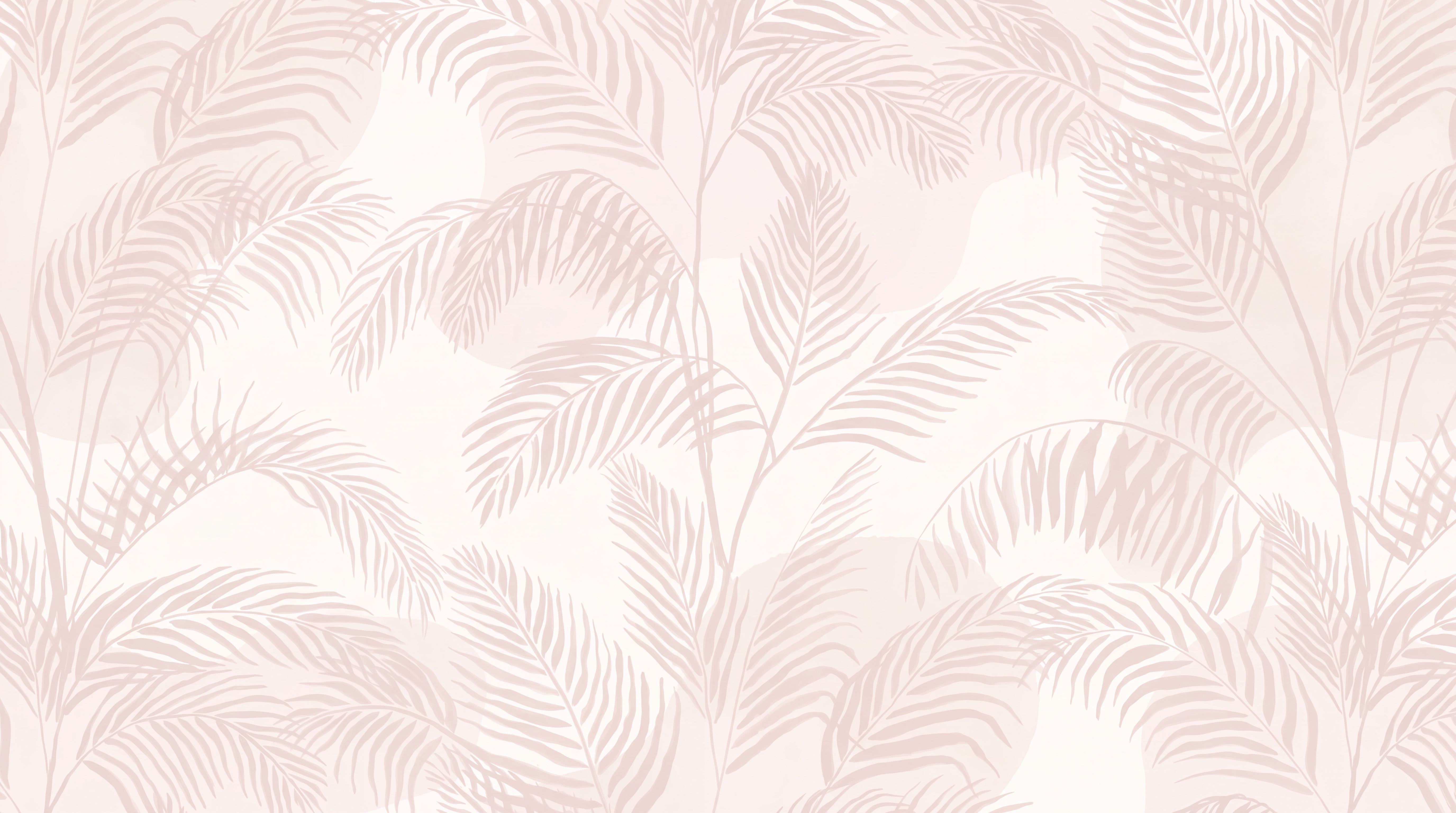 Pink Leaf Botanical Wallpaper Mural, Peel-and-stick Finish