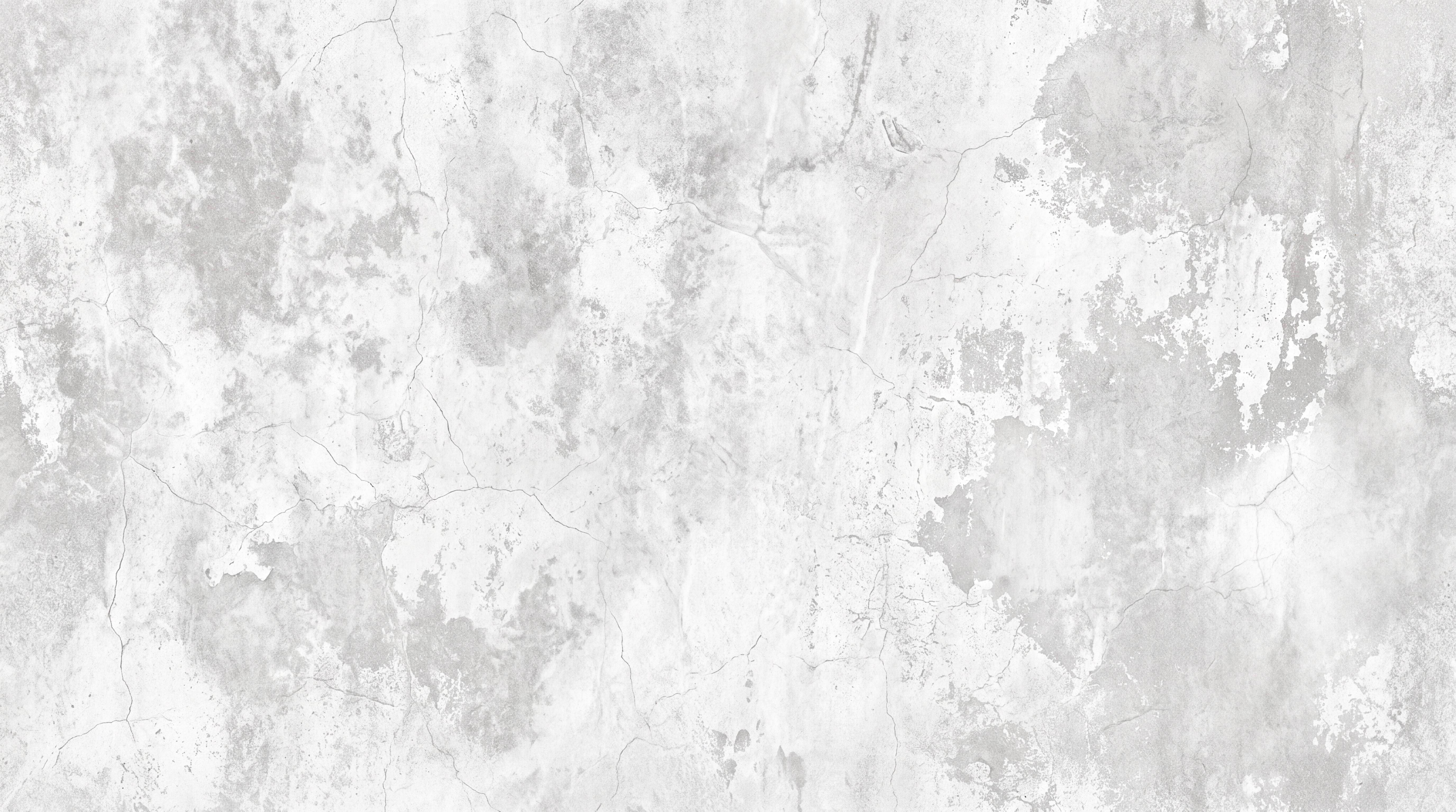 White Plaster Decorative Layered Wallpaper Mural, Peel-and-stick Finish