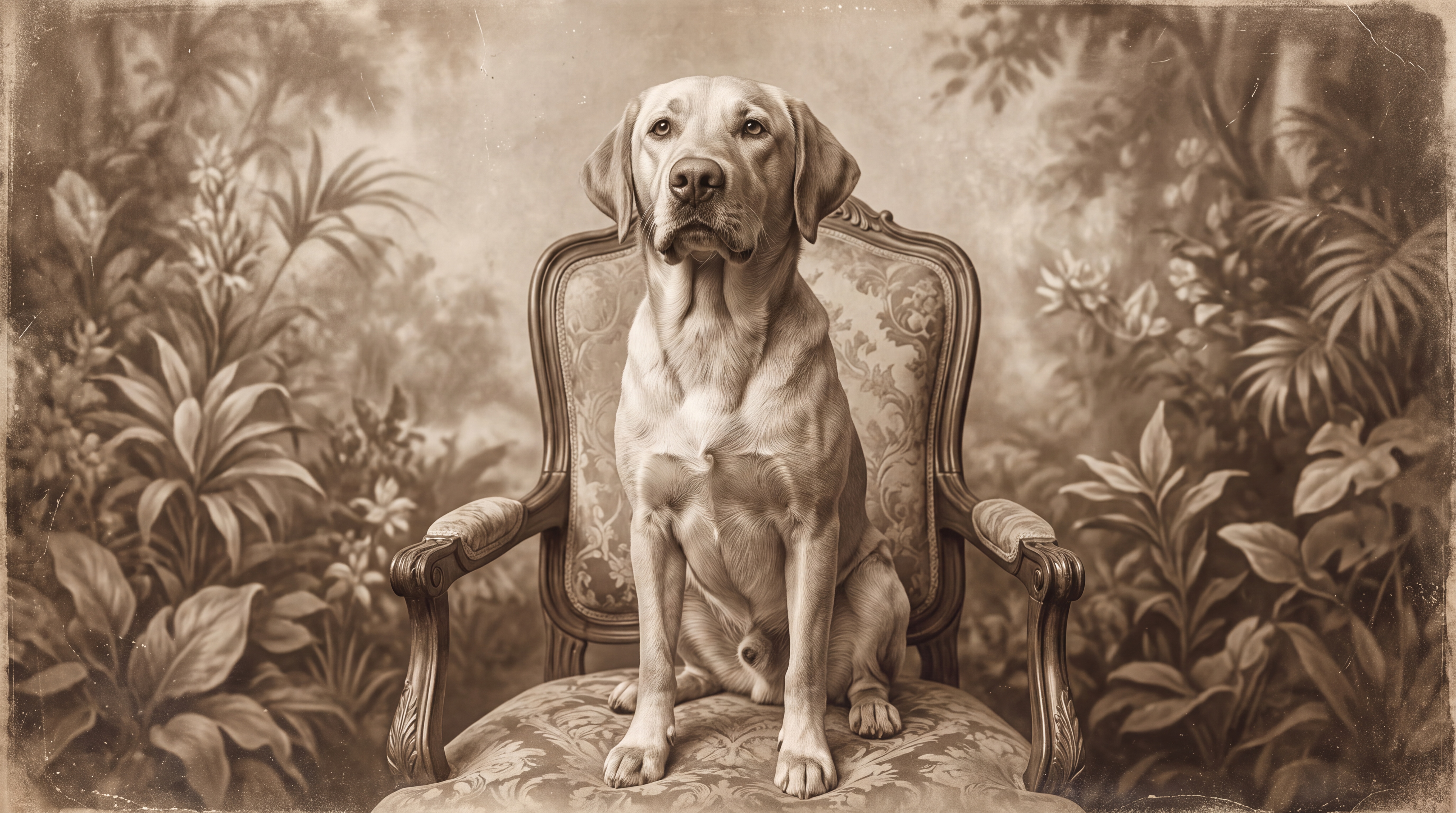 Brown Art Artful Wallpaper Mural, Peel-and-stick Finish