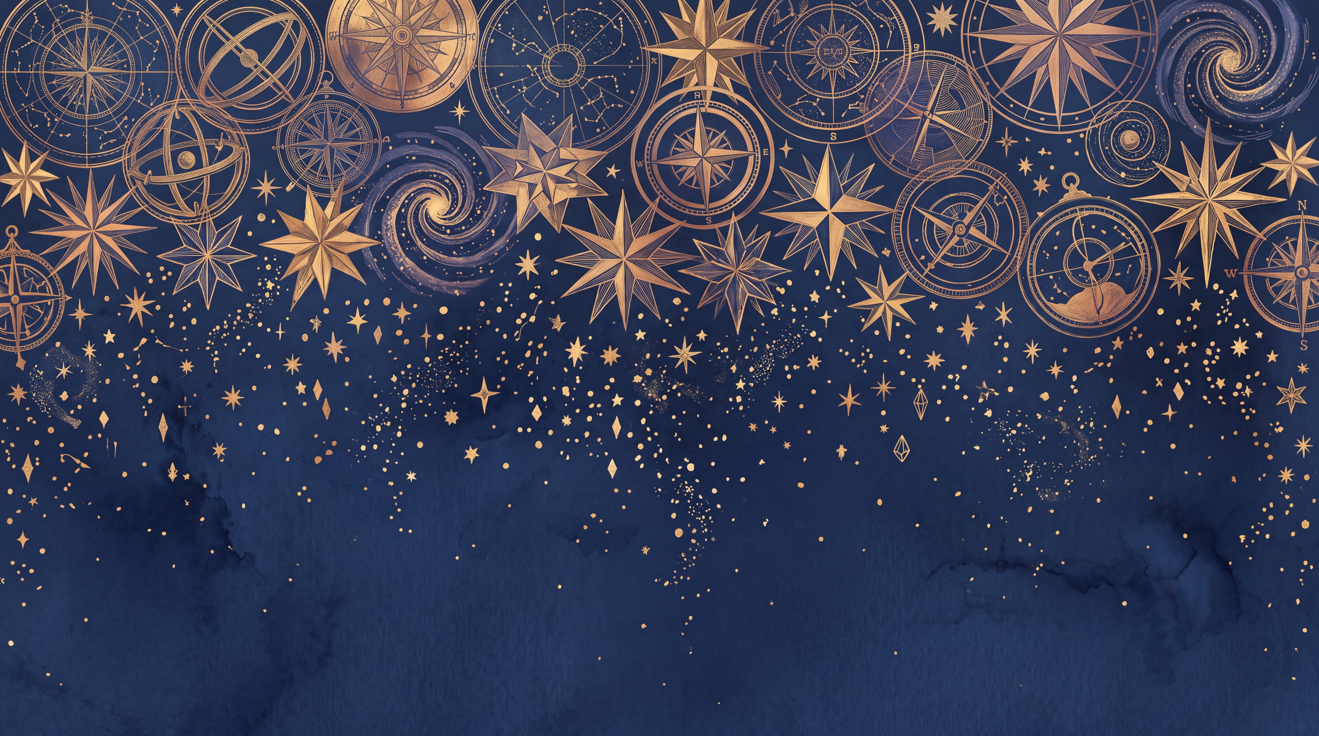 Gold Pattern Decorative Wallpaper Mural Layered Atmospheric Wallpaper, Peel-and-stick Finish