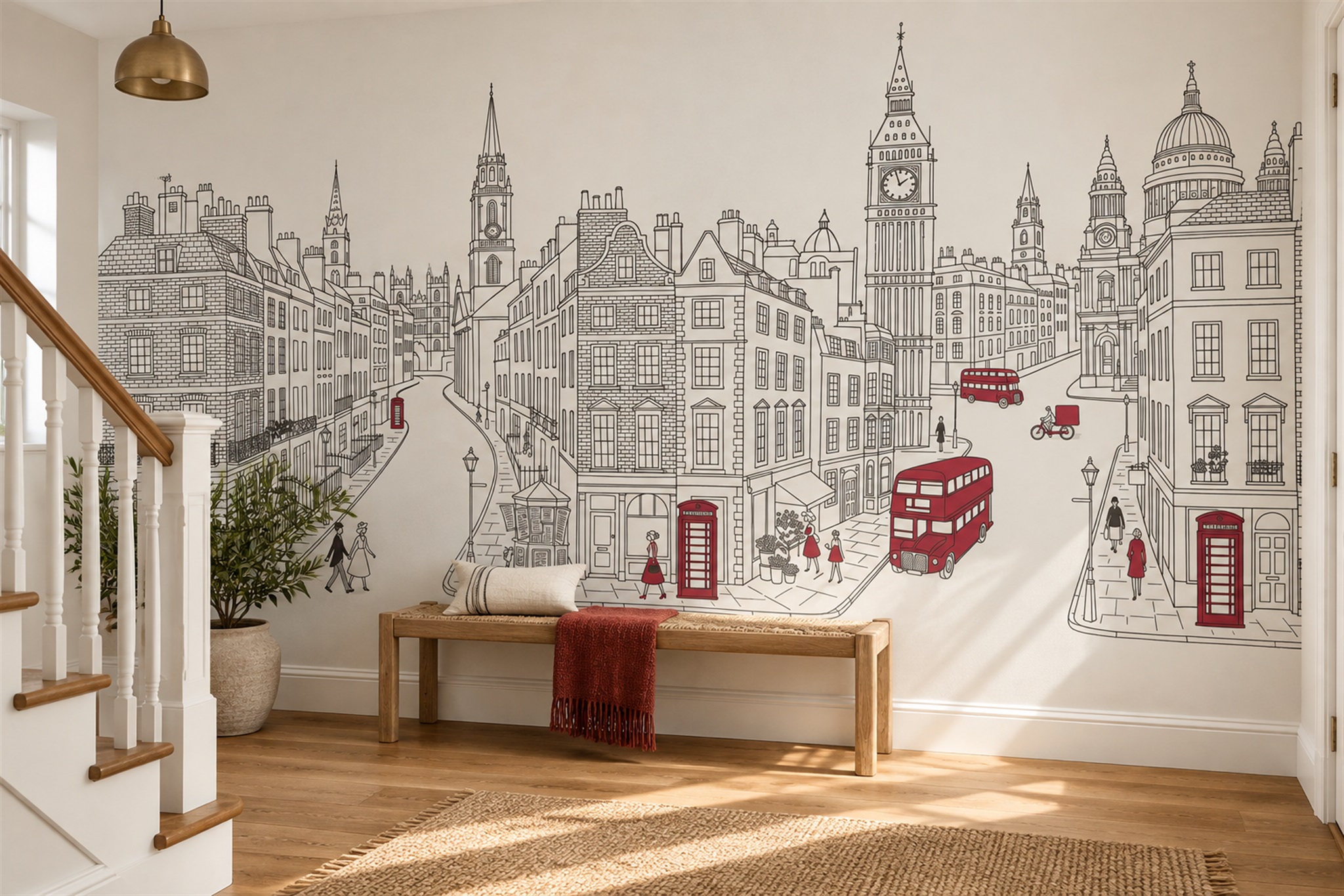 Grey Pattern Decorative Wallpaper Mural Layered Measured Wallpaper Mural Bedroom-wallpaper-murals, Peel-and-stick Finish
