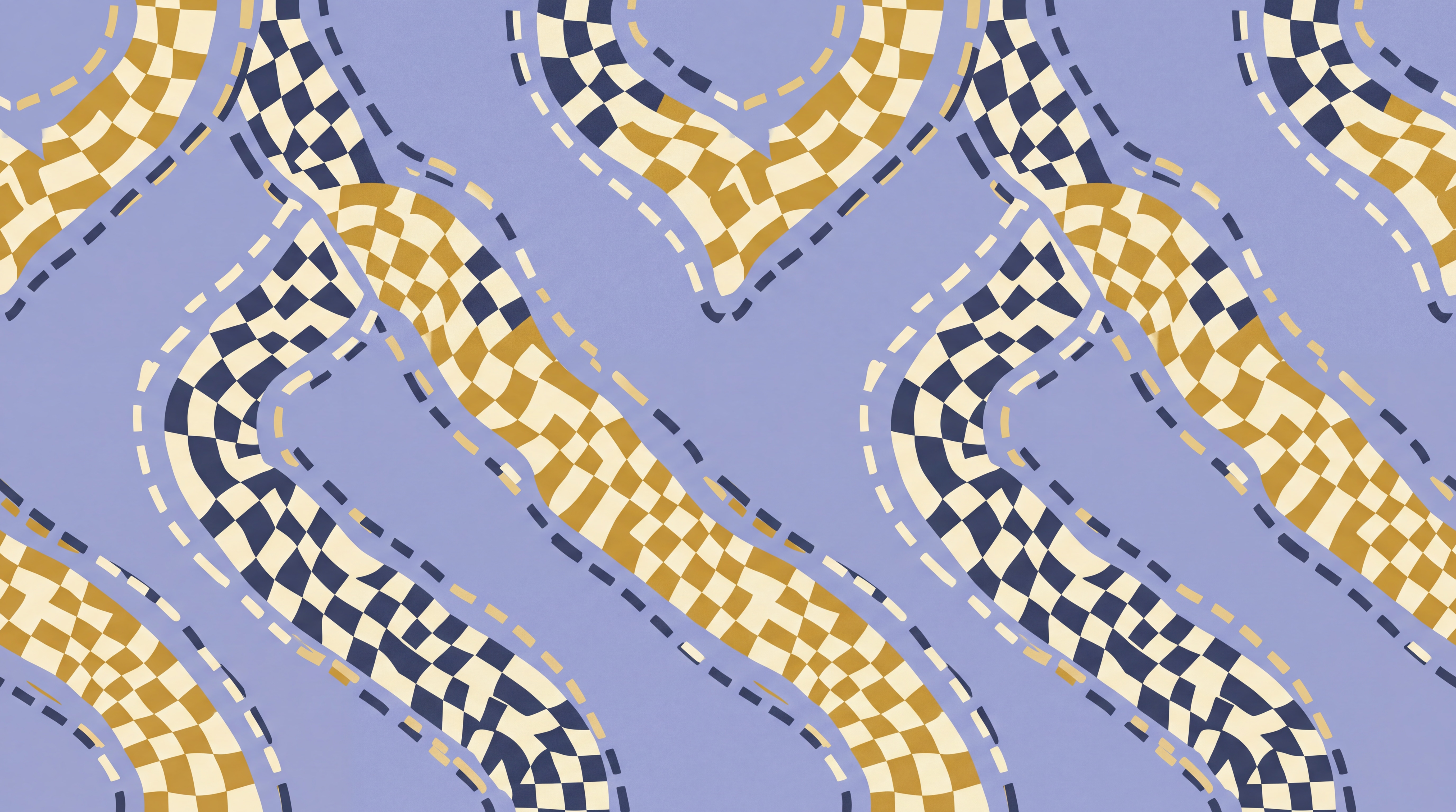 Lilac Pattern Decorative Organic Wallpaper Mural Accent-wall-wallpaper-murals, Peel-and-stick Finish