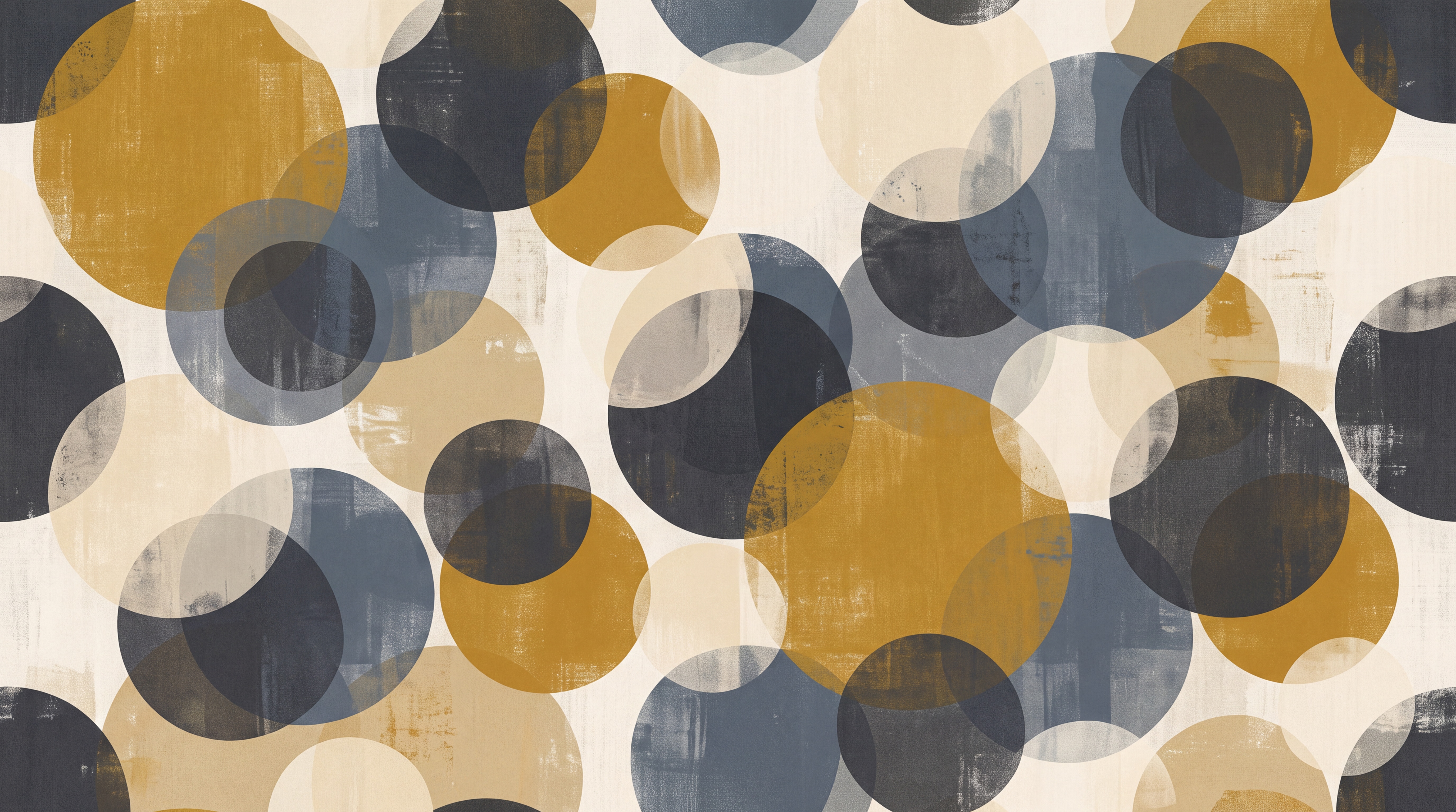 Gold Circular Abstract Wallpaper Mural Accent-wall-wallpaper-murals, Peel-and-stick Finish