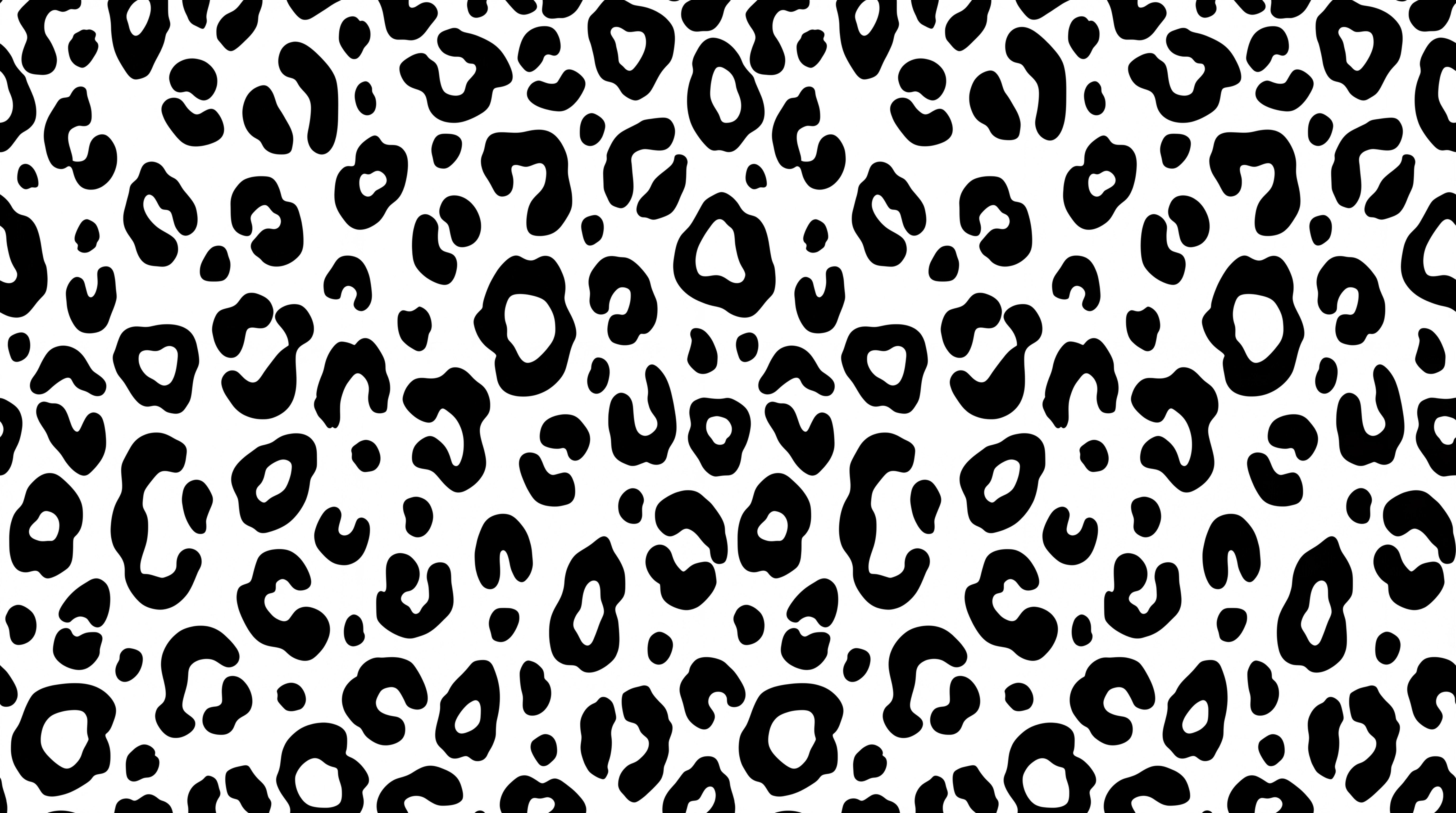 Black Leopard Wallpaper Mural, Peel-and-stick Finish