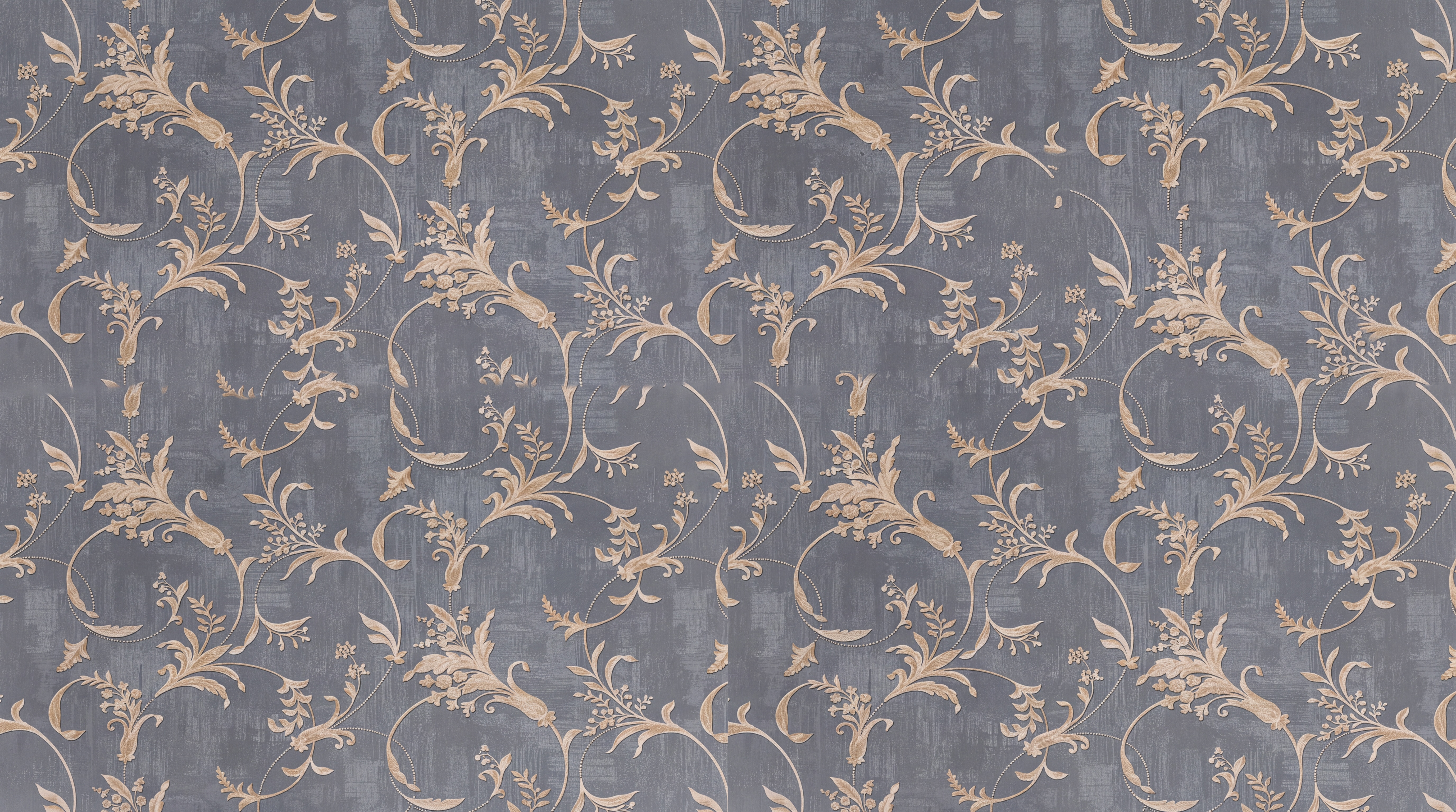 Grey Pattern Decorative Wallpaper Mural Layered Quiet Forms Wallpaper, Peel-and-stick Finish