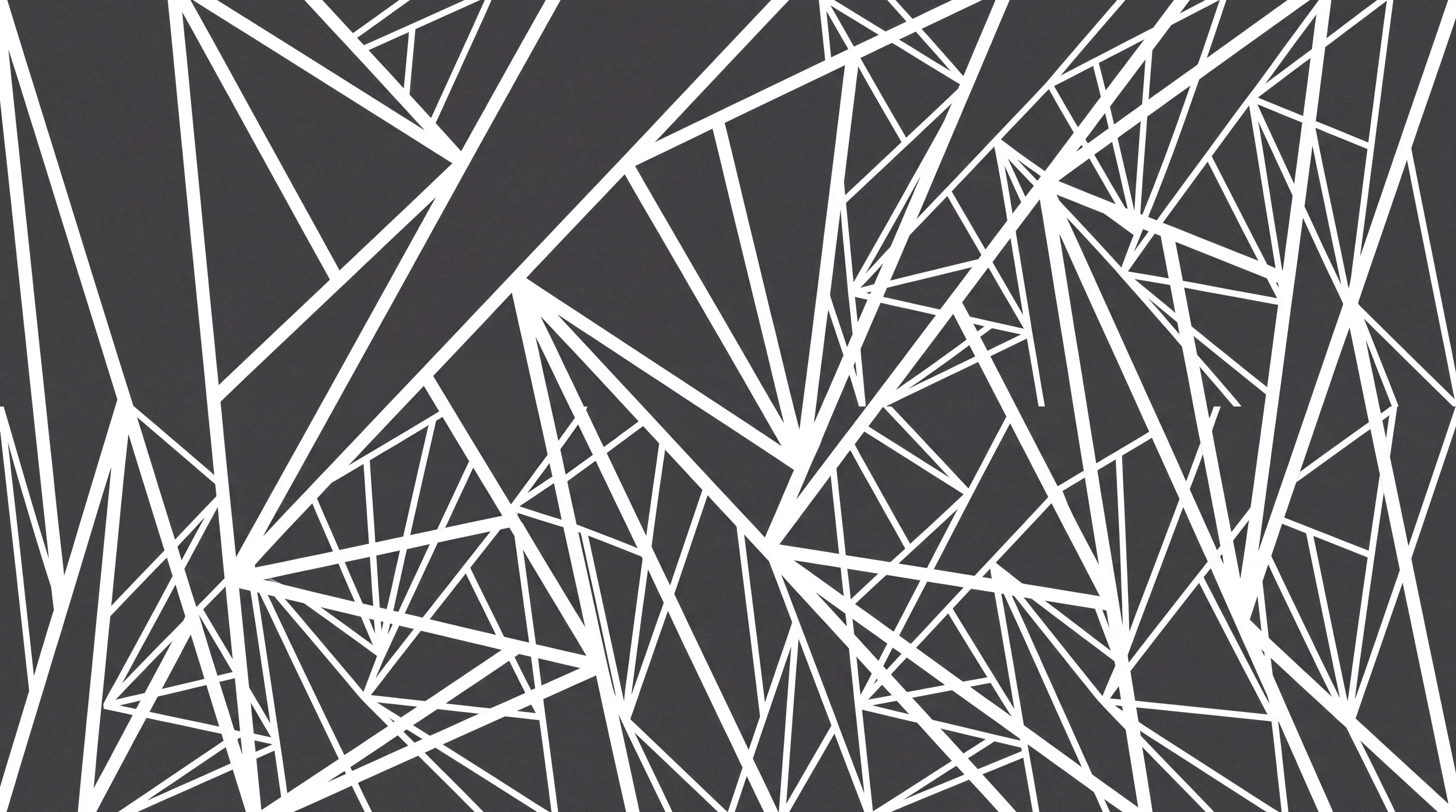 Black Linear Abstract Decorative Wallpaper Mural, Peel-and-stick Finish