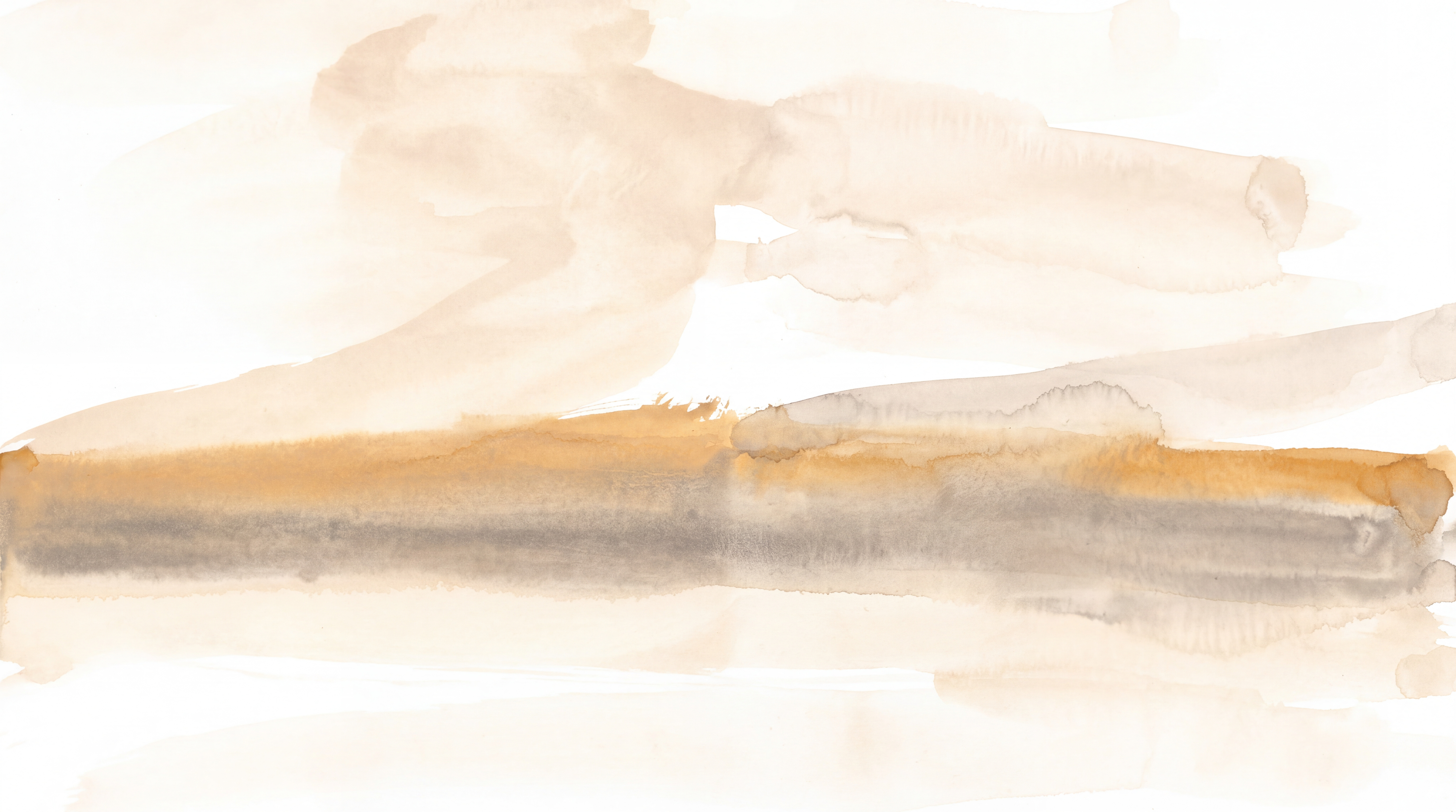 Beige Landscape Scenic Wallpaper Mural, Peel-and-stick Finish