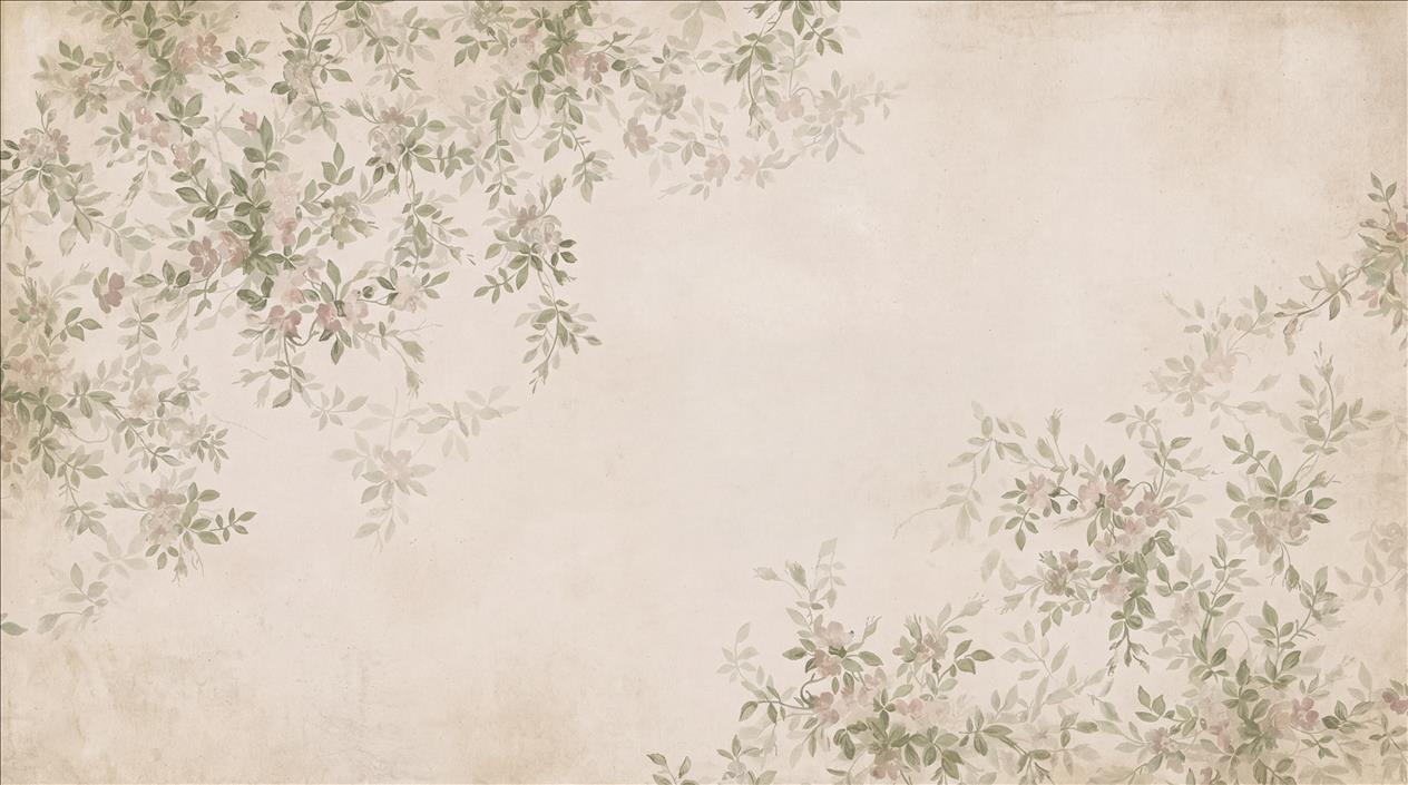 Tan And Neutral Abstract Forms Decorative Wallpaper Mural Accent-wall-wallpaper-murals, Peel-and-stick Finish