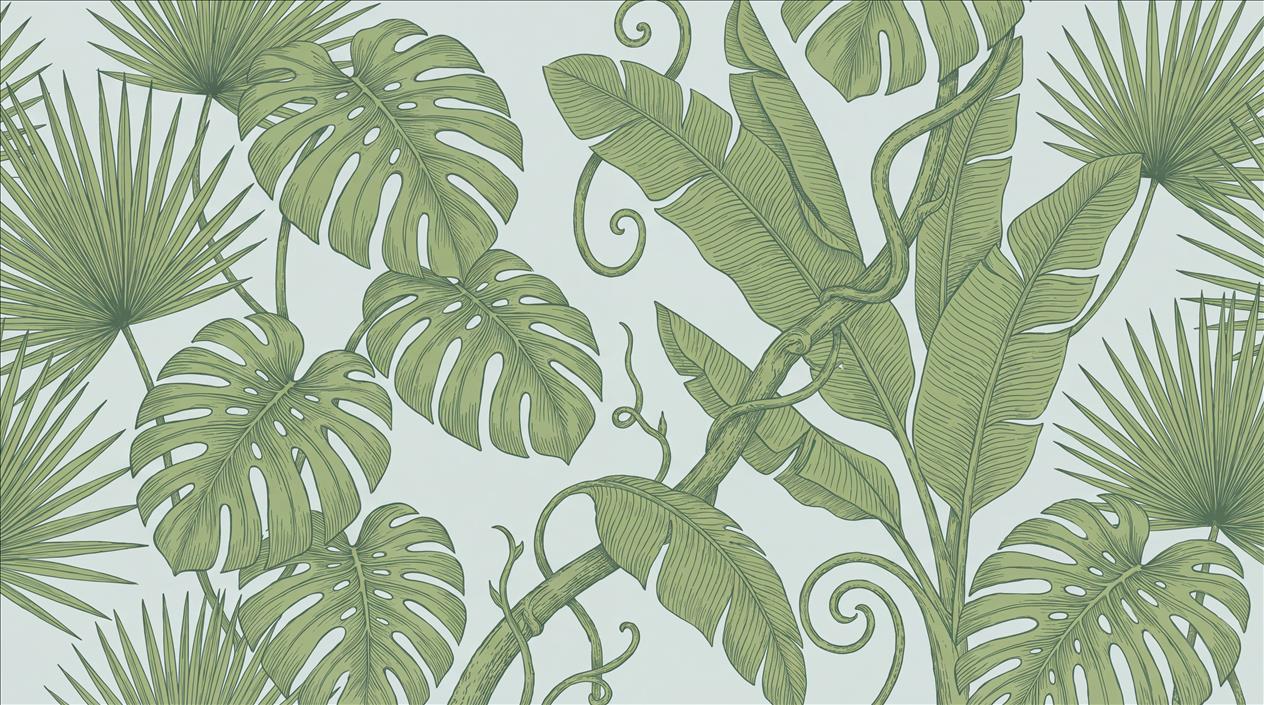 Tan And Red Abstract Forms Wallpaper Mural Accent-wall-wallpaper-murals, Peel-and-stick Finish