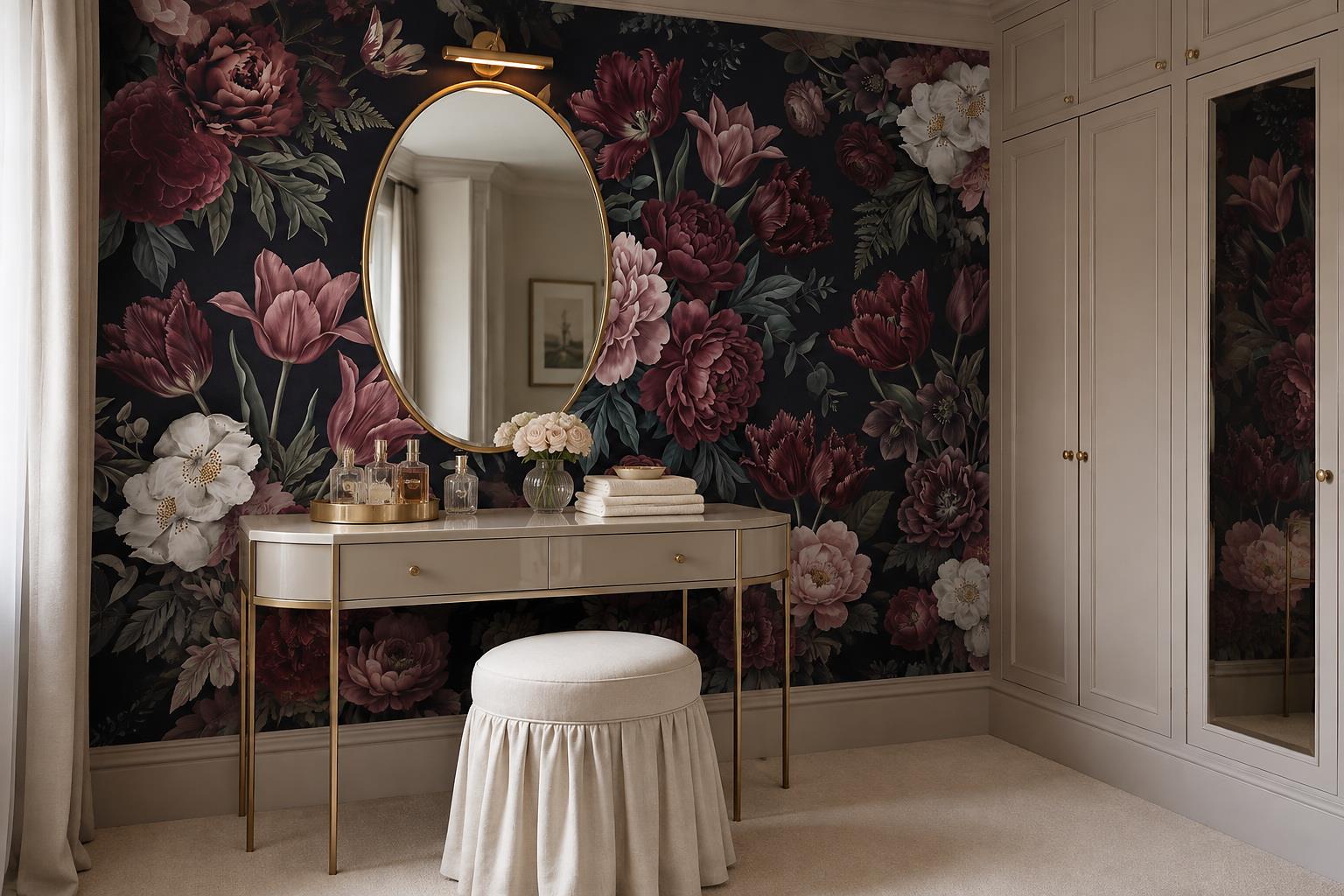 Tan And Neutral Abstract Forms Wallpaper Composition Wallpaper Mural Accent-wall-wallpaper-murals, Peel-and-stick Finish