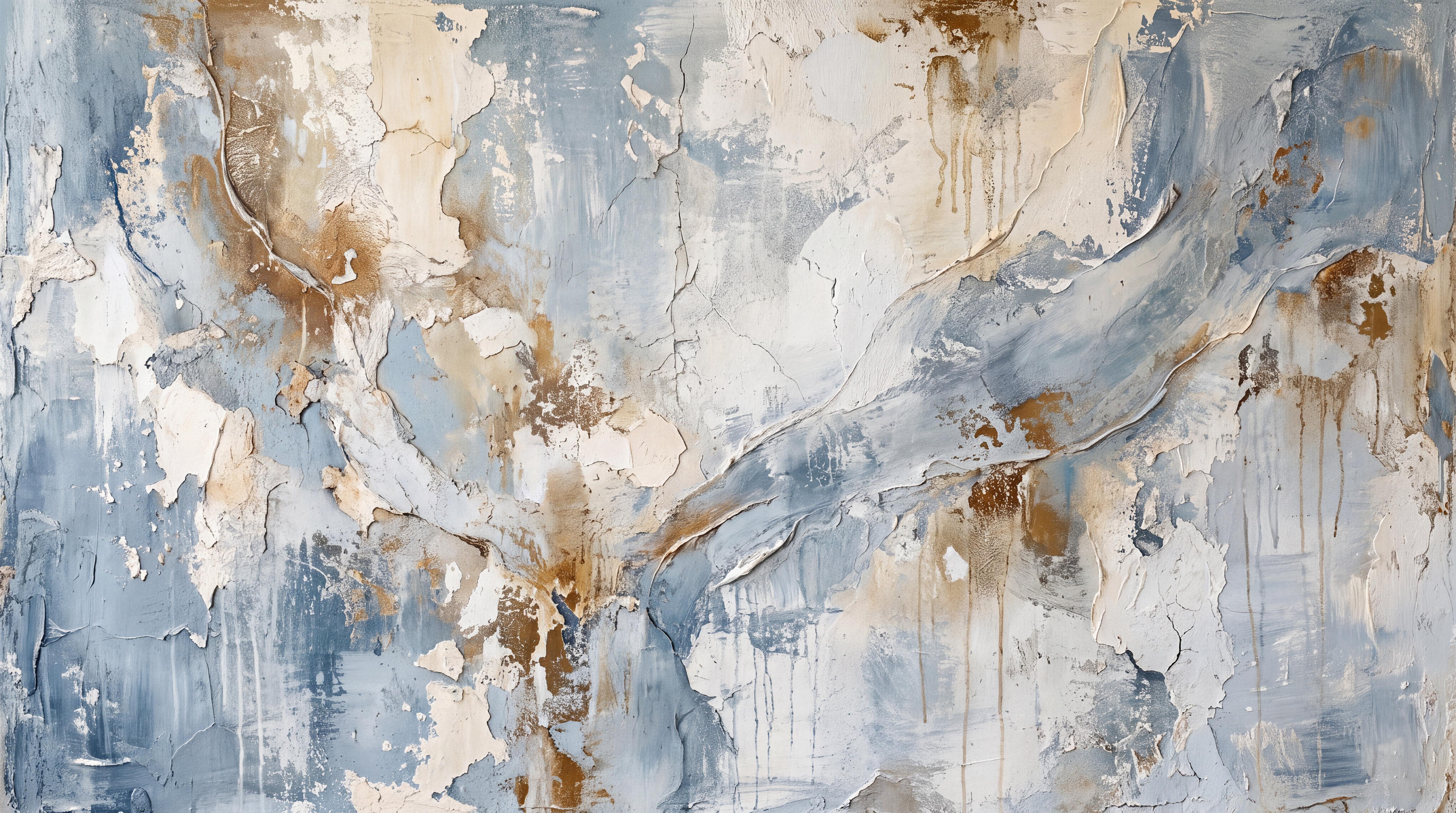 Tan And Neutral Abstract Forms Wallpaper Textured Wallpaper Mural, Peel-and-stick Finish