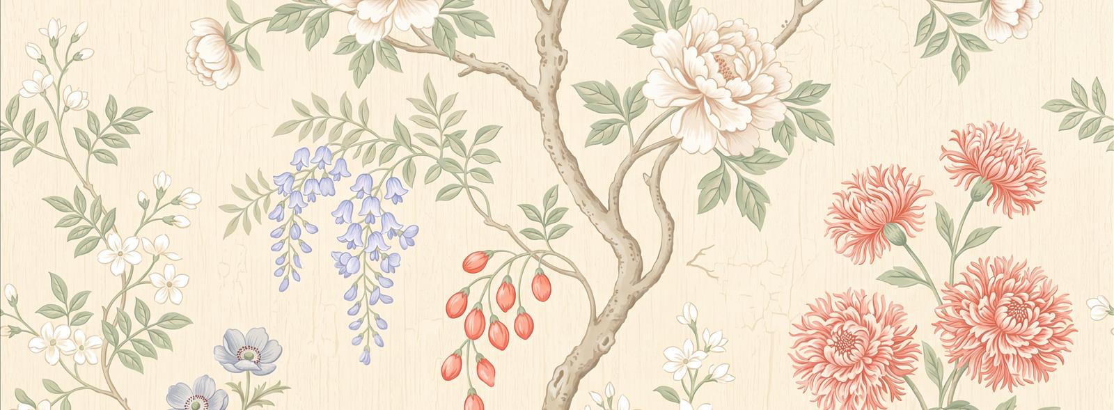 Tan And Neutral Abstract Forms Wallpaper Illustrated Wallpaper Mural Living-room-wallpaper-murals, Peel-and-stick Finish