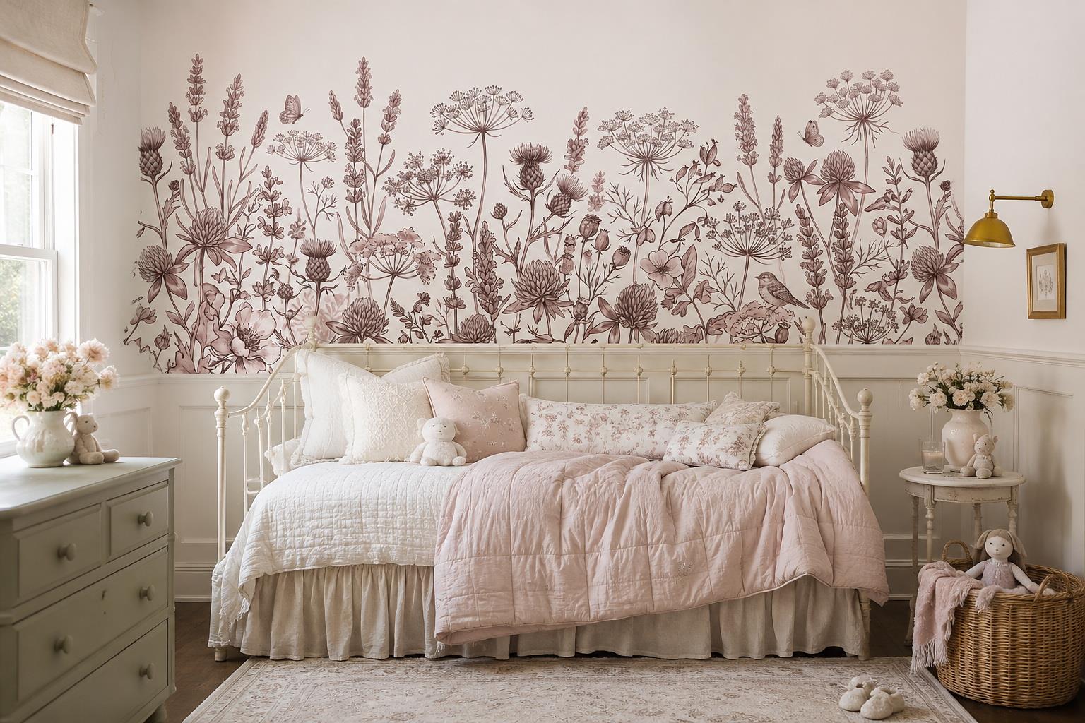 Tan And Neutral Abstract Forms Wallpaper Curved Wallpaper Mural Bedroom-wallpaper-murals, Peel-and-stick Finish