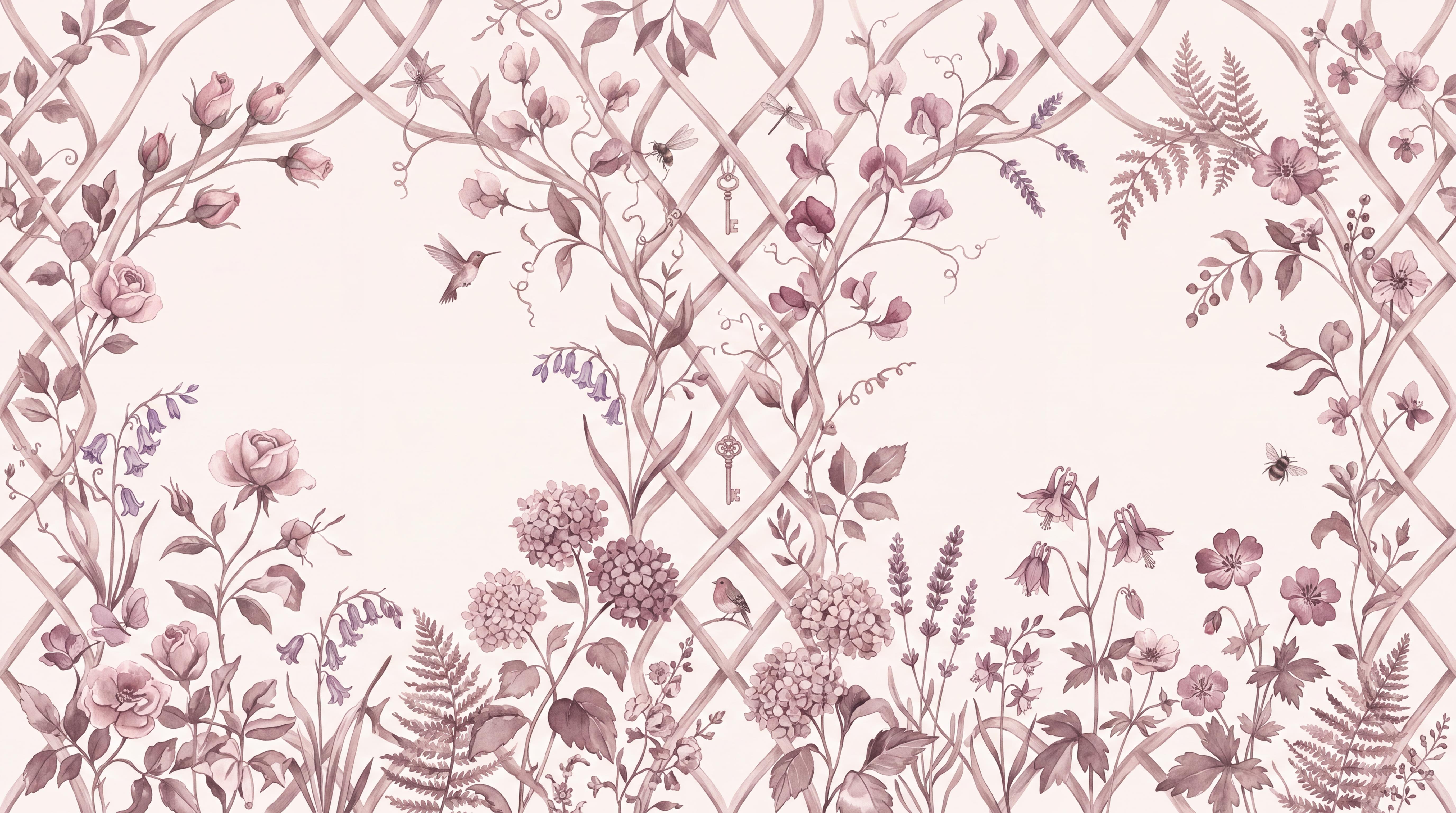 Tan And Neutral Abstract Forms Wallpaper Graphic Wallpaper Mural, Peel-and-stick Finish