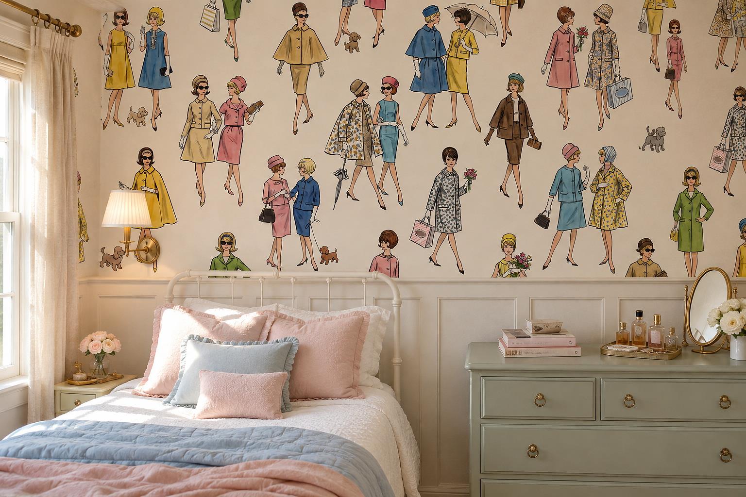 Tan And Neutral Abstract Forms Wallpaper Marks Wallpaper Mural Bedroom-wallpaper-murals, Peel-and-stick Finish