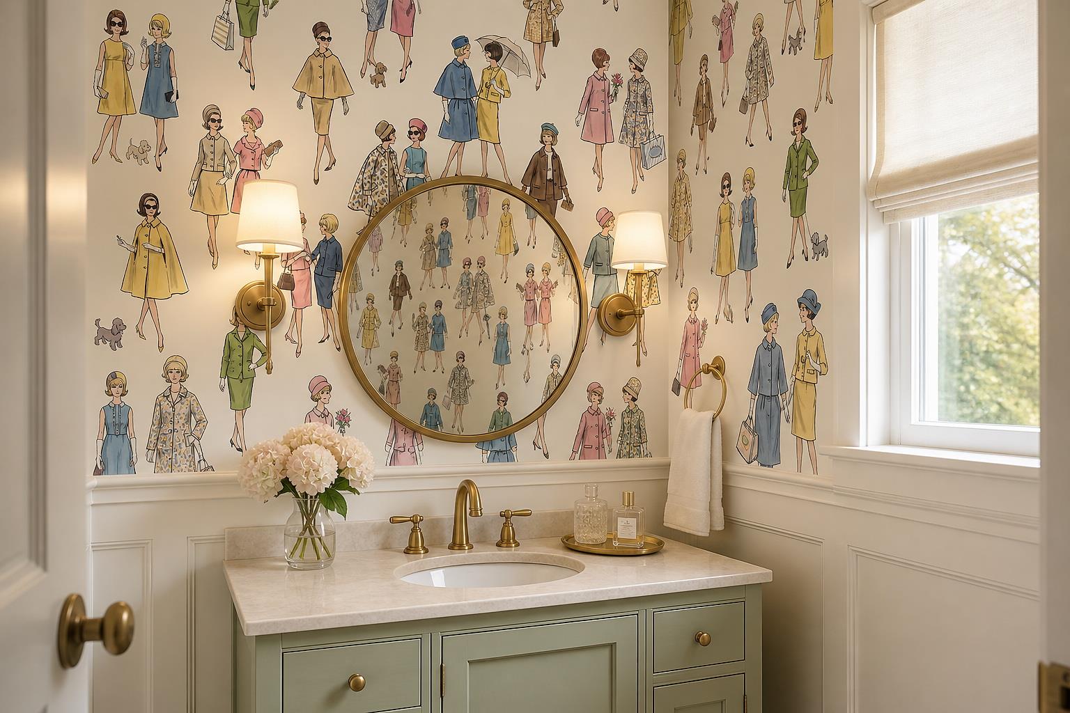 Tan And Neutral Abstract Forms Wallpaper Marks Wallpaper Mural Accent-wall-wallpaper-murals, Peel-and-stick Finish
