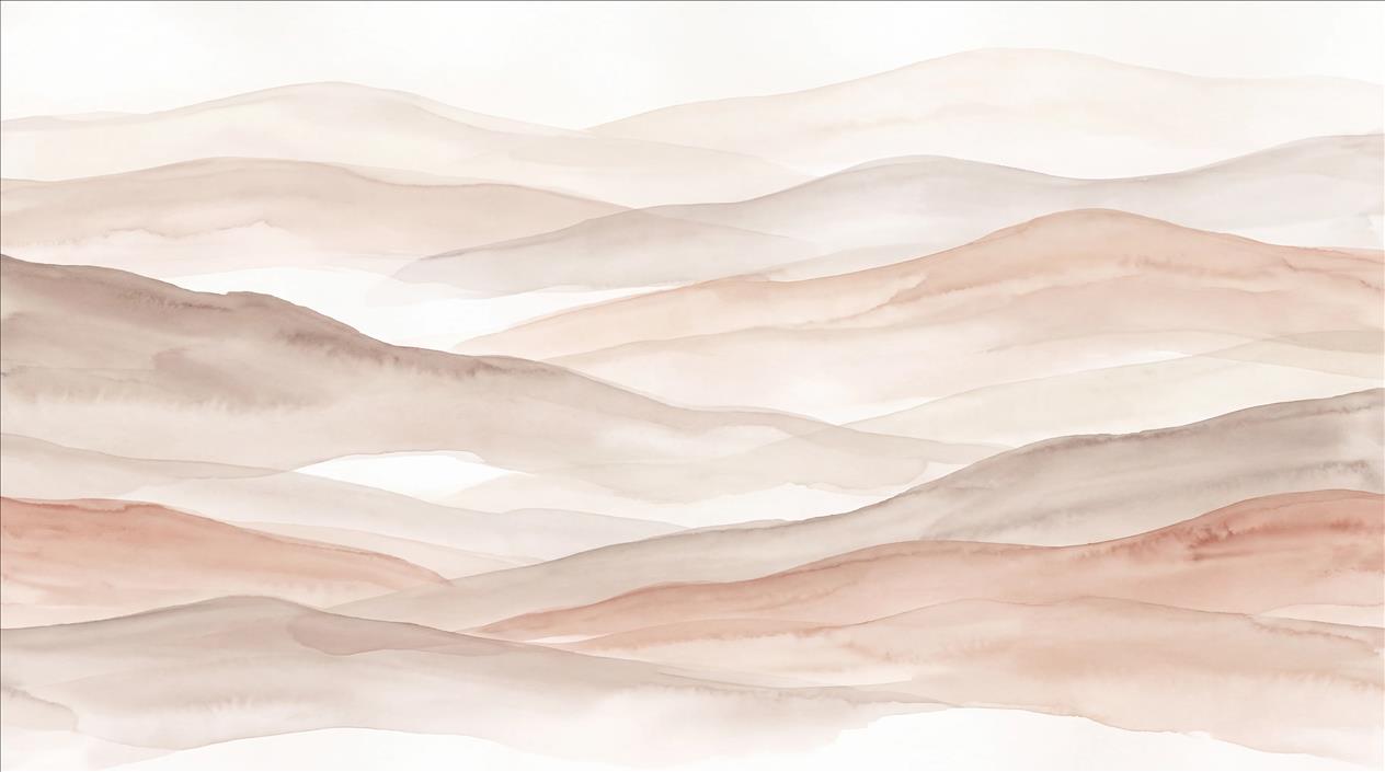 Tan And Neutral Abstract Forms Painterly Textured Wallpaper Mural Accent-wall-wallpaper-murals, Peel-and-stick Finish