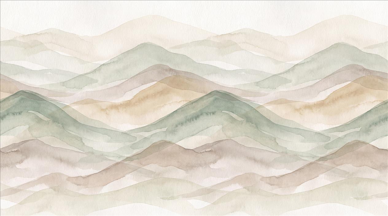 Tan And Neutral Abstract Forms Painterly Organic Wallpaper Mural Accent-wall-wallpaper-murals, Peel-and-stick Finish