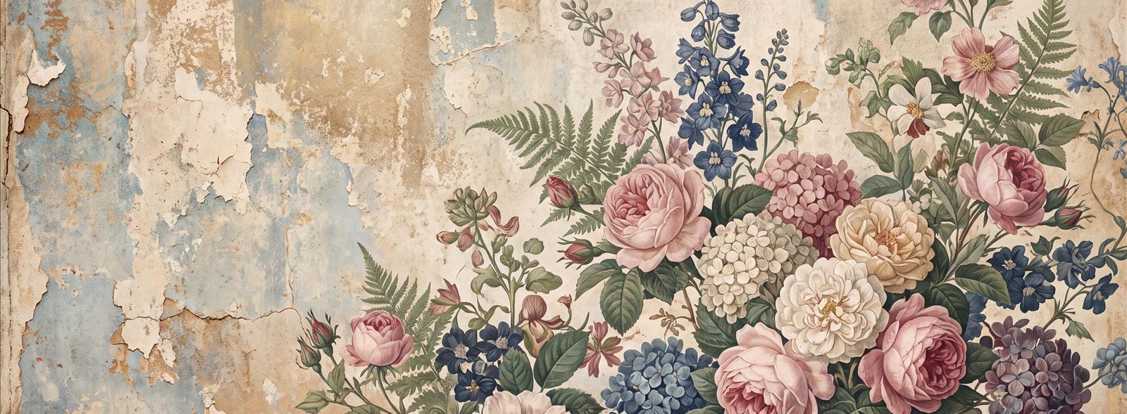 Tan And Neutral Abstract Forms Layered Illustrated Wallpaper Mural Dining-room-wallpaper-murals, Peel-and-stick Finish